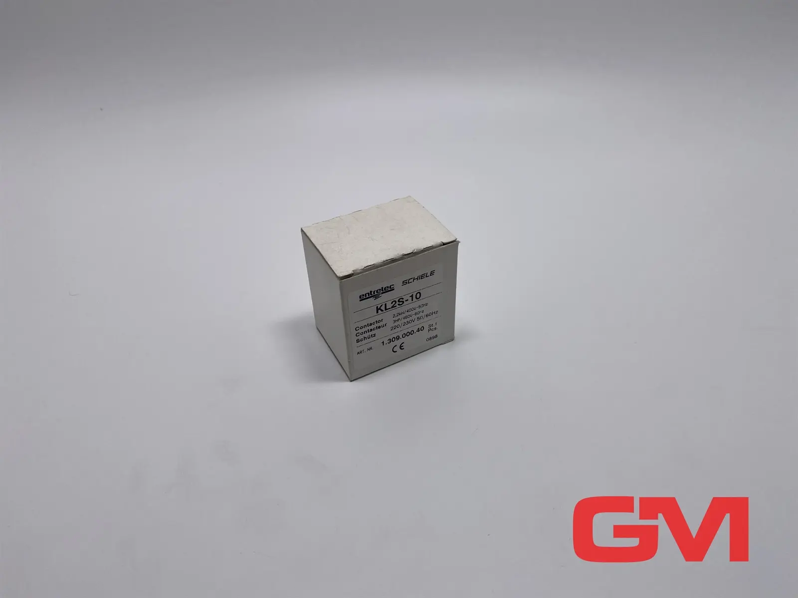Produktfoto 1 von Entrelec Schiele Schütz KL2S-10 contactor 1NO 220/230V 50/60Hz 1.309.000.40