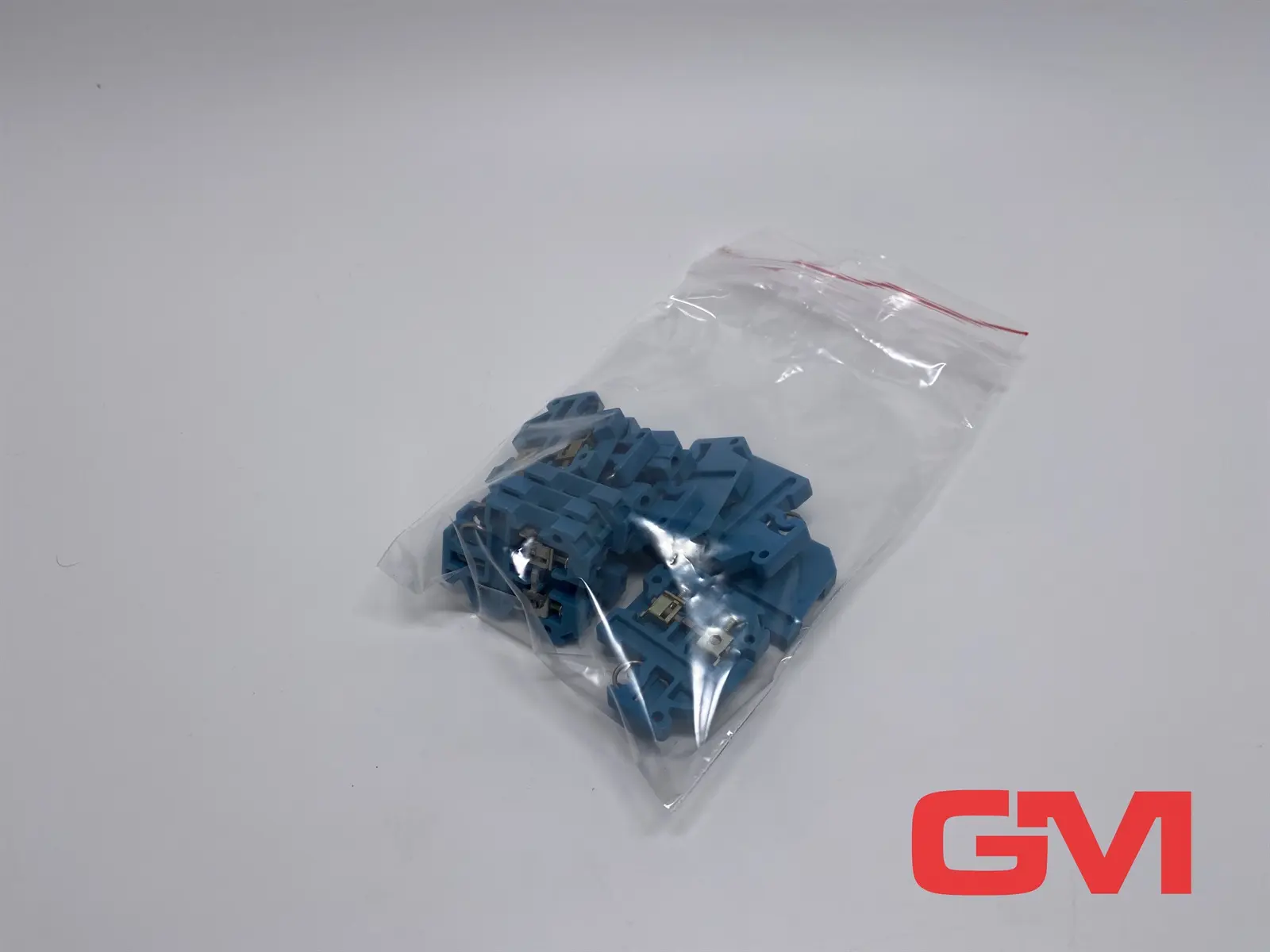 Produktfoto 1 von VE 11x Weidmüller Reihenklemme SAK 2.5 BL terminal block 2,5mm² 750V blau