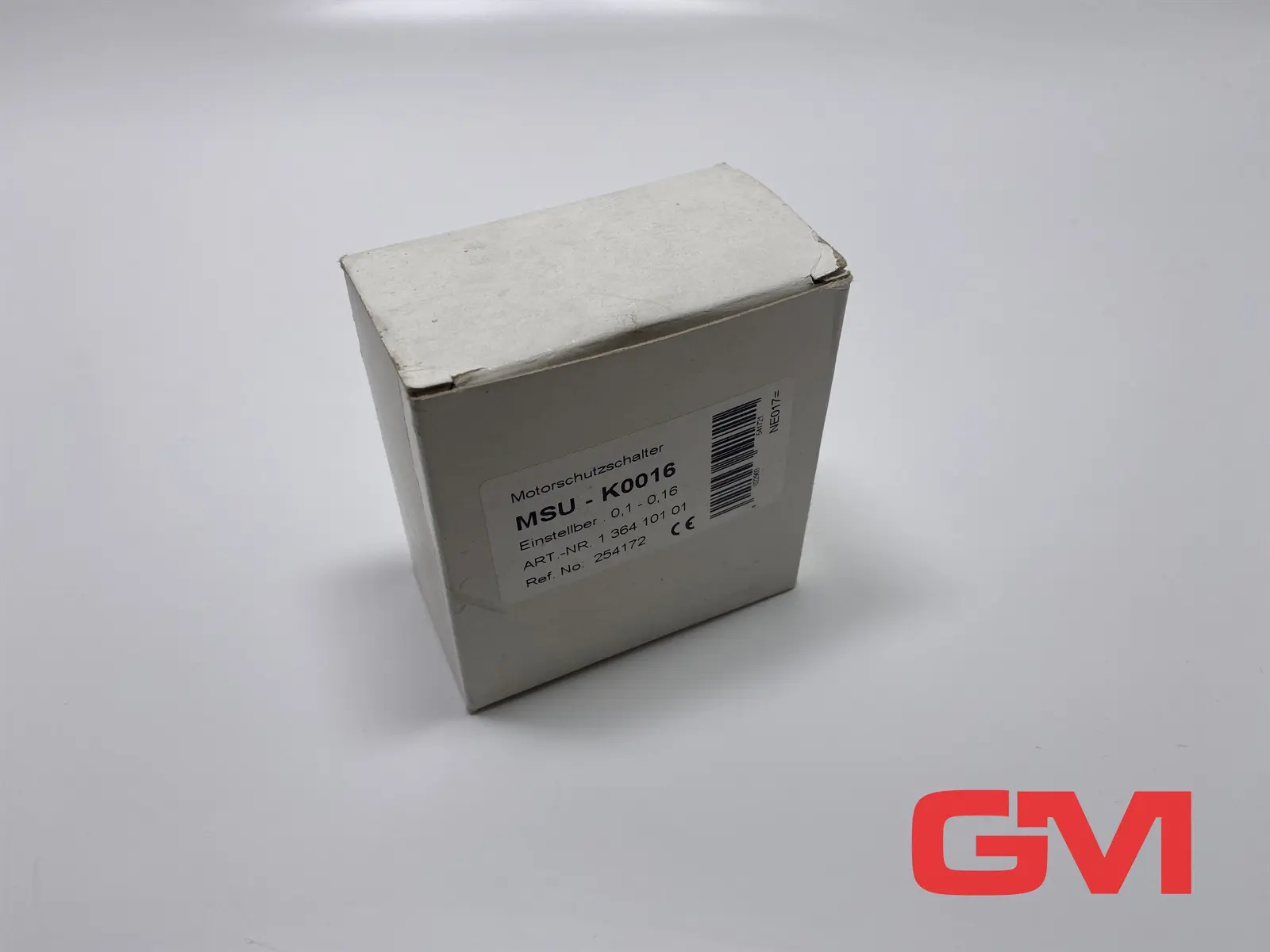 Produktfoto 1 von Schiele Motorschutzschalter MSU-K0016 motor circuit breaker 0,1-0,16A 136410101