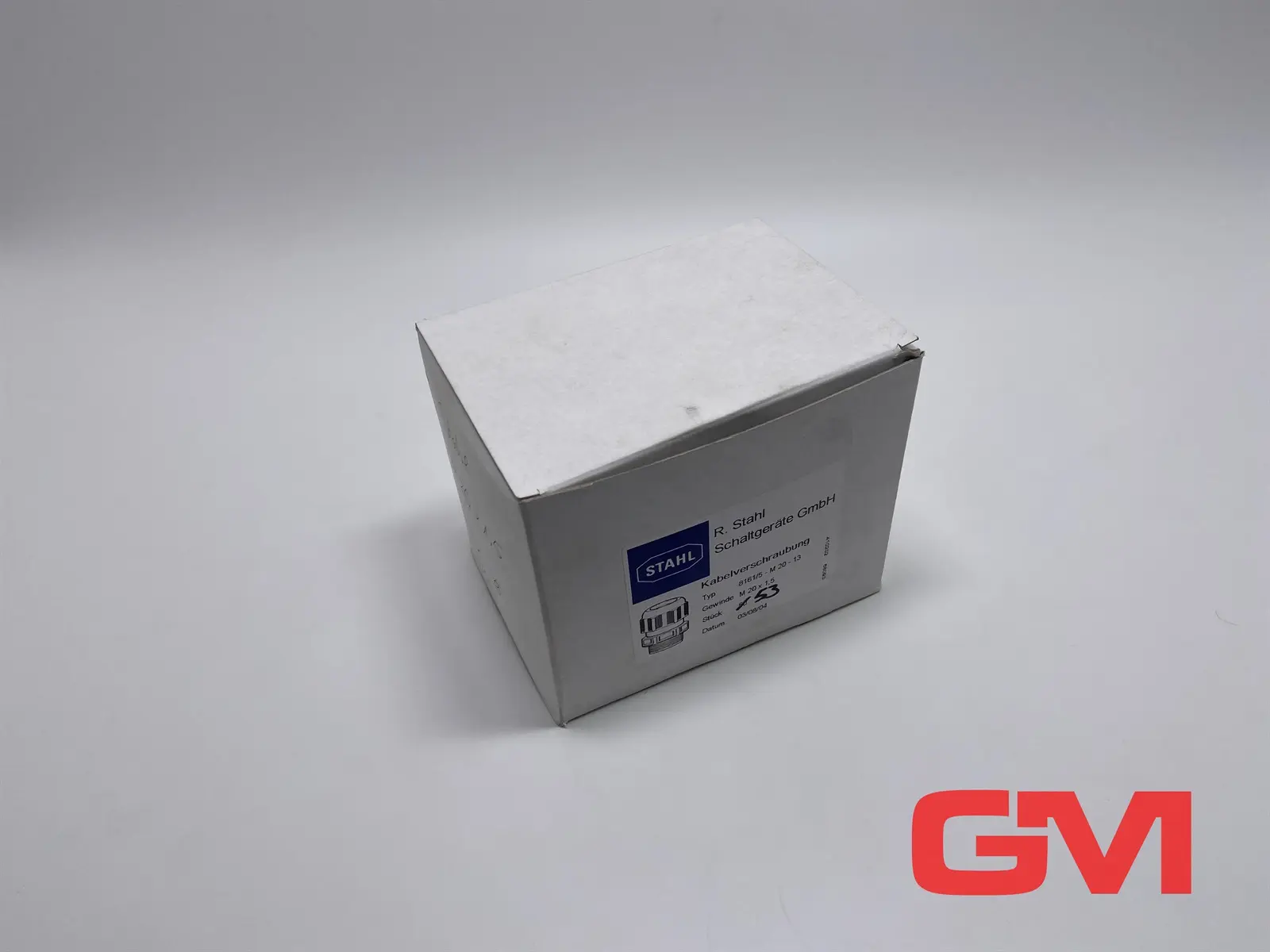 Produktfoto 1 von VE 53x R. Stahl Kabelverschraubung 8161/5-M20-13 cable gland M20x1,5 8161/5