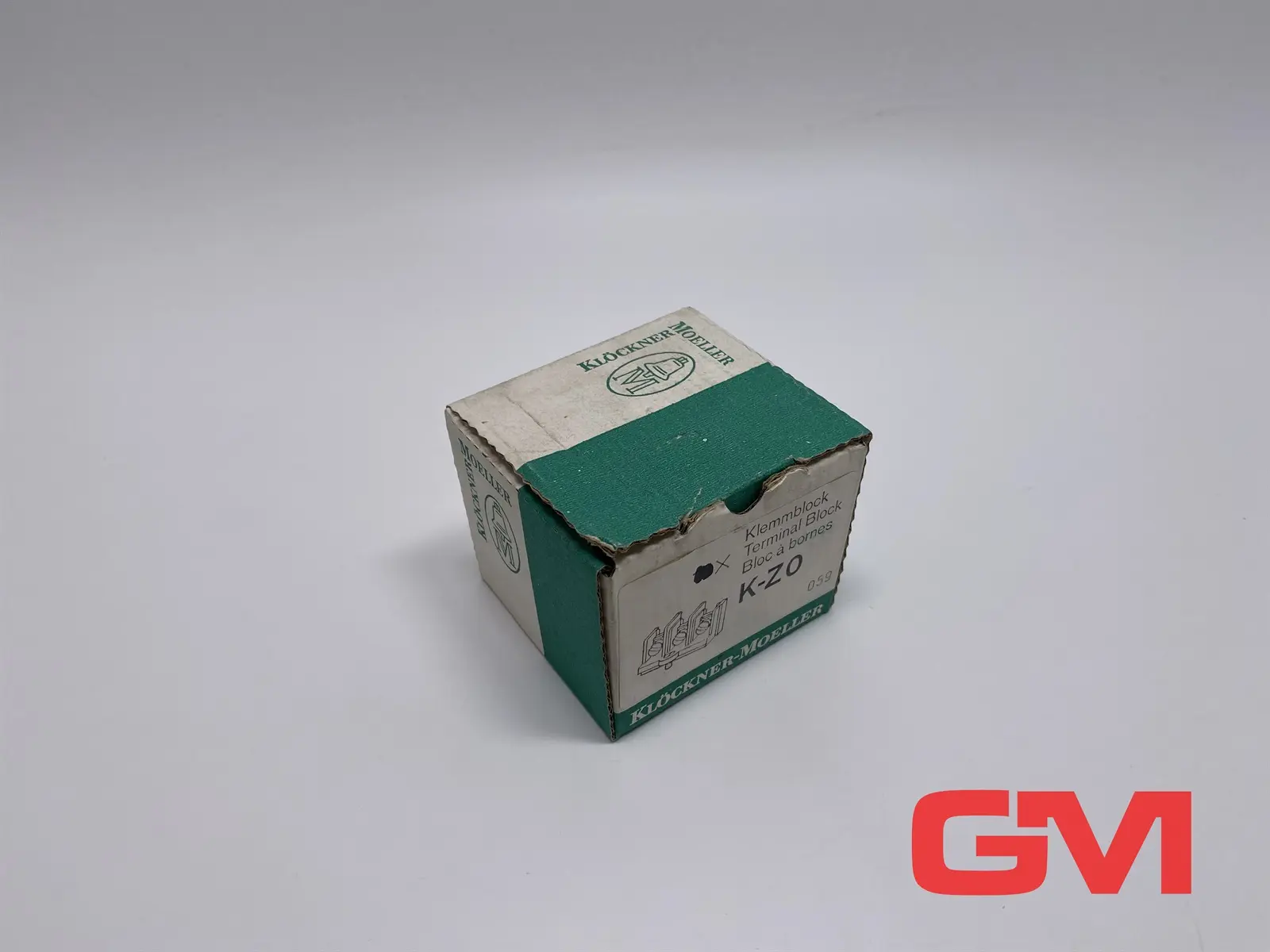 Produktfoto 1 von VPE 8x Klöckner Moeller Klemmblock K-Z0 terminal block 3-polig schraubbar