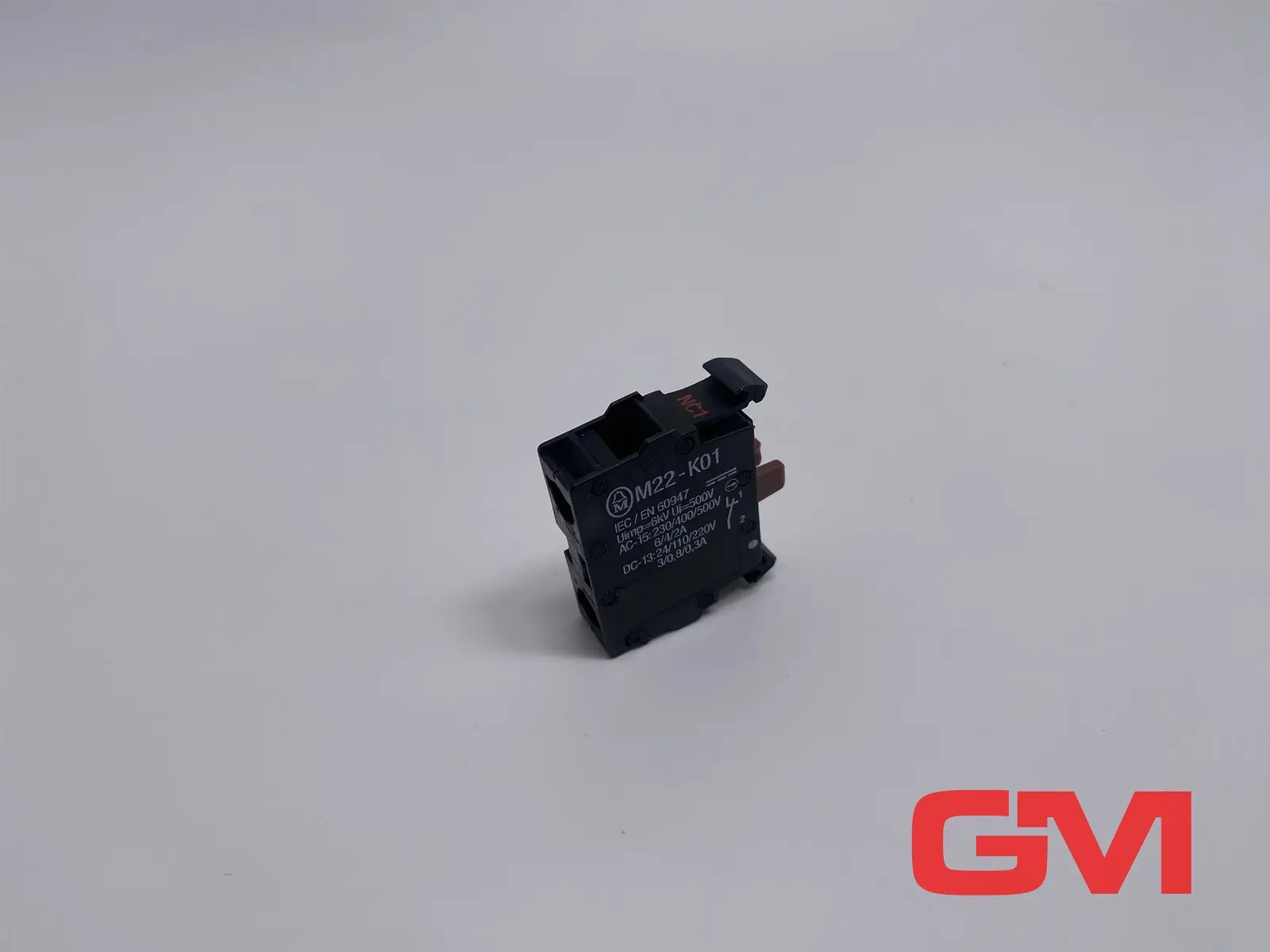 Produktfoto 1 von Moeller Kontaktelement M22-K01 contact element 1NC 24V 3A Frontbefestigung