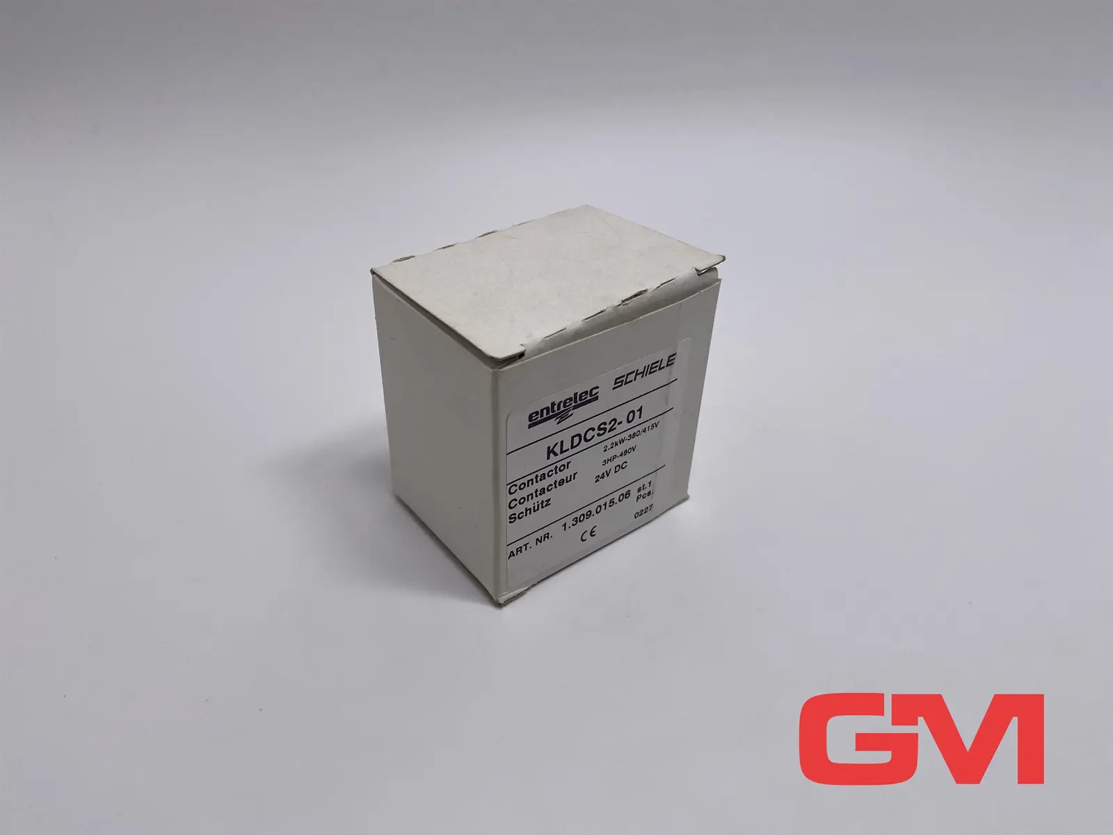 Produktfoto 1 von Entrelec Schiele Schütz KLDC2S-01 contactor 24V DC 1NC 20A 1.309.015.06