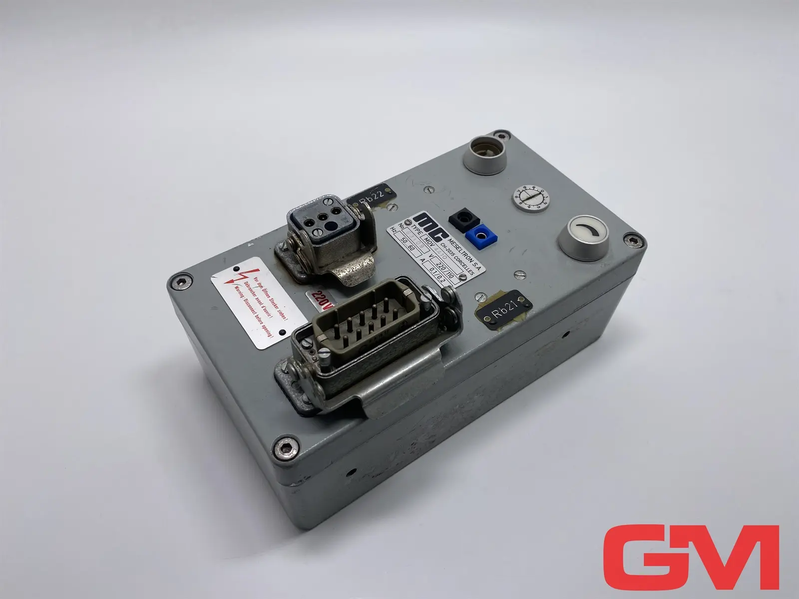 Produktfoto 1 von Meseltron Messsteuerung MOV 4410 measurement control 220/110V 0,1/0,2A