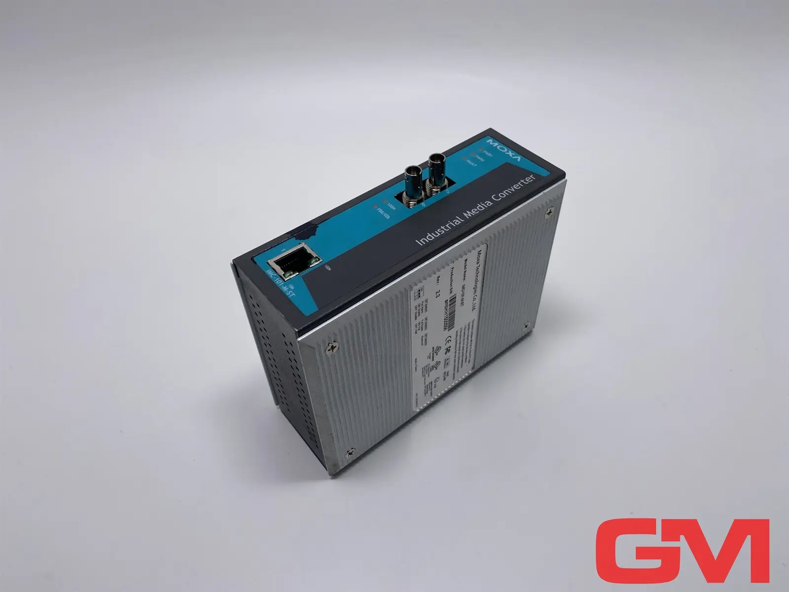 Produktfoto 1 von Moxa Medienkonverter IMC-101-M-ST Industrial media converter Rev.: 2.3