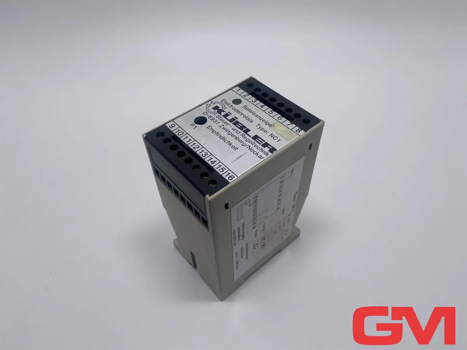 Produktfoto 1 von Kübler Elektrodenrelais NC1 electrode relay 220V AC Niveau-Controller