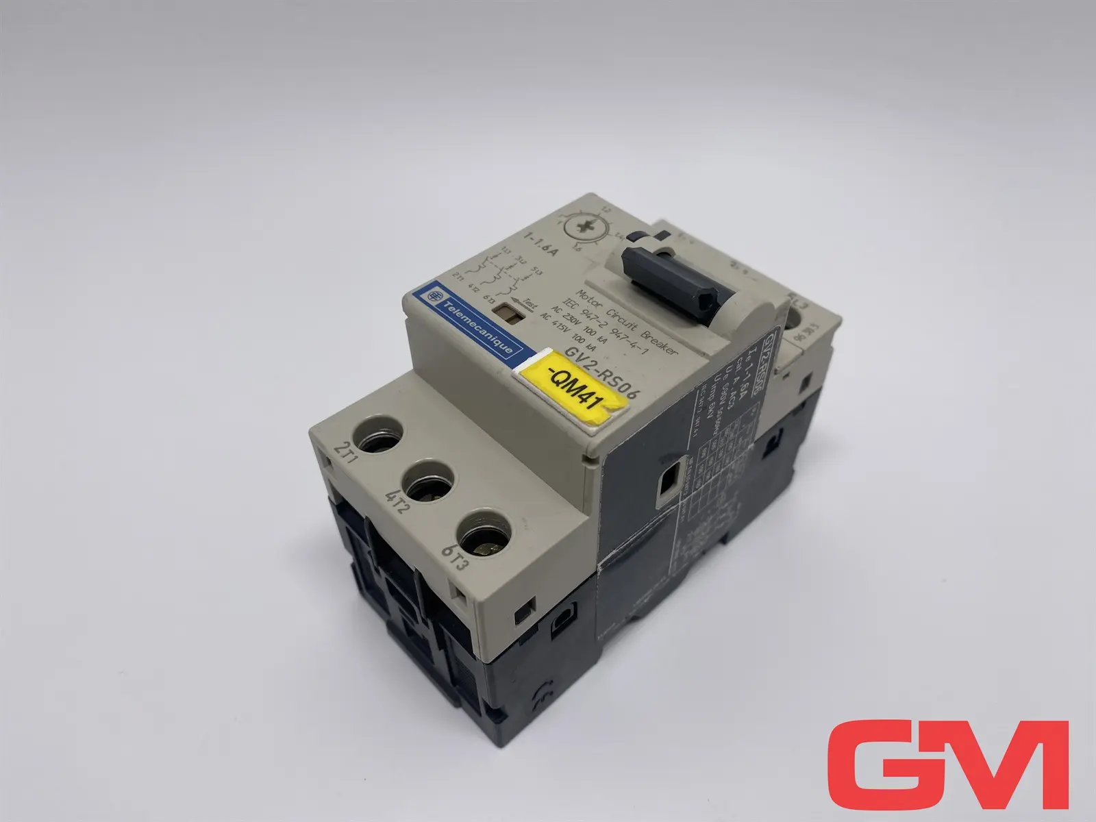 Produktfoto 1 von Telemecanique Leistungsschalter GV2-RS06 circuit breaker 1-1,6A 3-polig