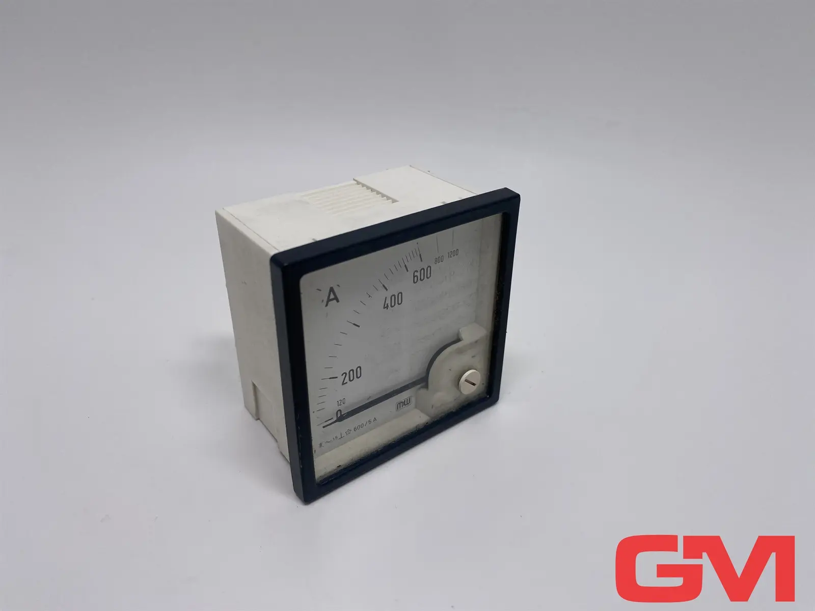 Produktfoto 1 von M&W Amperemeter 0g3 ammeter 600/5A 0-1200 A Analog Anzeigegerät Einbaumessgerät