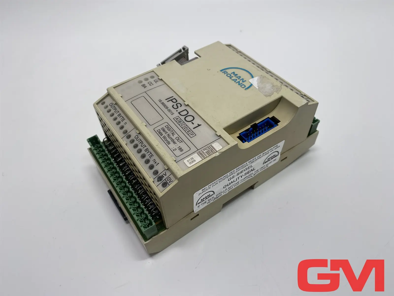 Produktfoto 1 von Man Roland Digitales Ausgangsmodul IPS.DO-1 output module 16.86926-0015