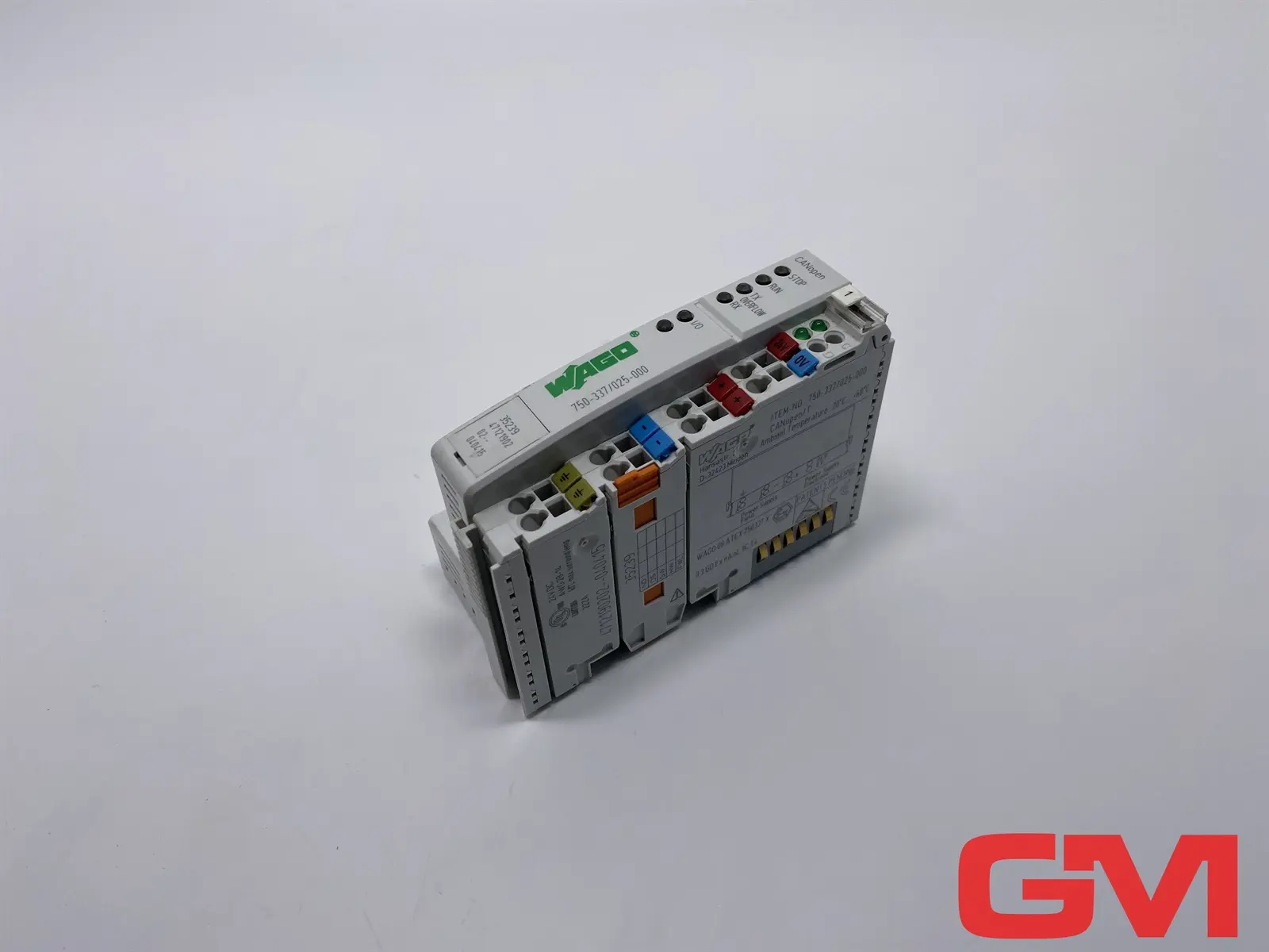Produktfoto 1 von Wago Feldbuskoppler CANopen 750-337/025-000 Fieldbus Coupler Erw. Temperatur