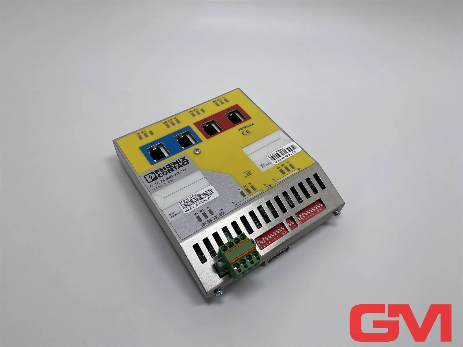 Produktfoto 1 von Phoenix Contact Sicherheits-Gateway FL PN/PN SDIO-2TX/2TX Safety Gateway 2700651