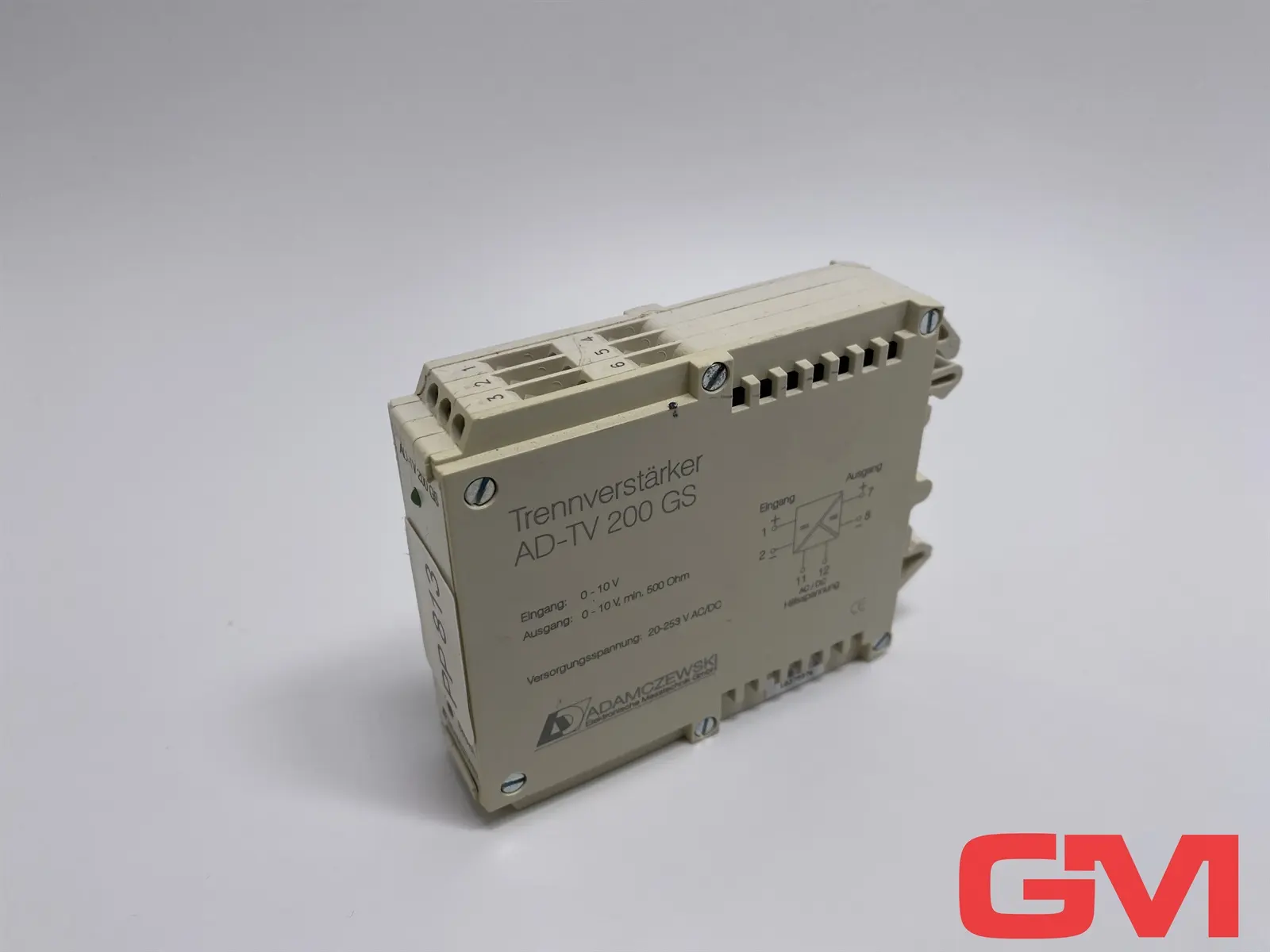 Produktfoto 1 von Adamczewski Trennverstärker AD-TV 200 GS Isolation amplifier Eingang 0–10 V