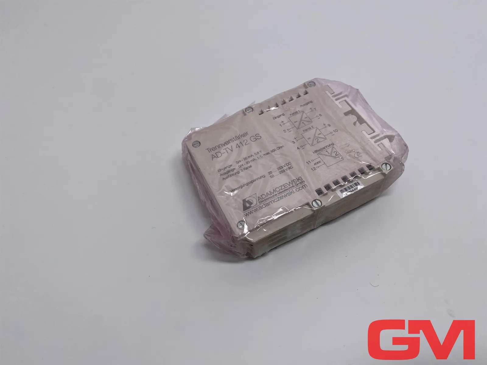 Produktfoto 1 von Adamczewski Trennverstärker AD-TV 412 GS Isolation amplifier 0/4-20 mA