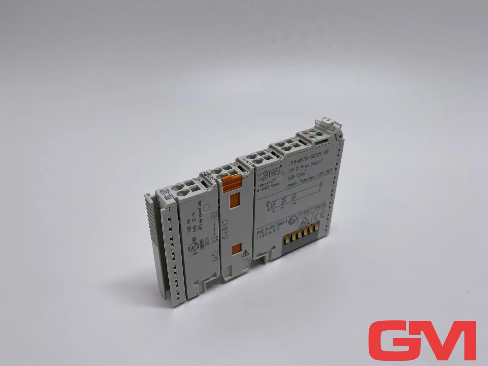 Produktfoto 1 von Wago Einspeiseklemme 750-602/025-000 supply module Potentialeinspeisung DC 24V