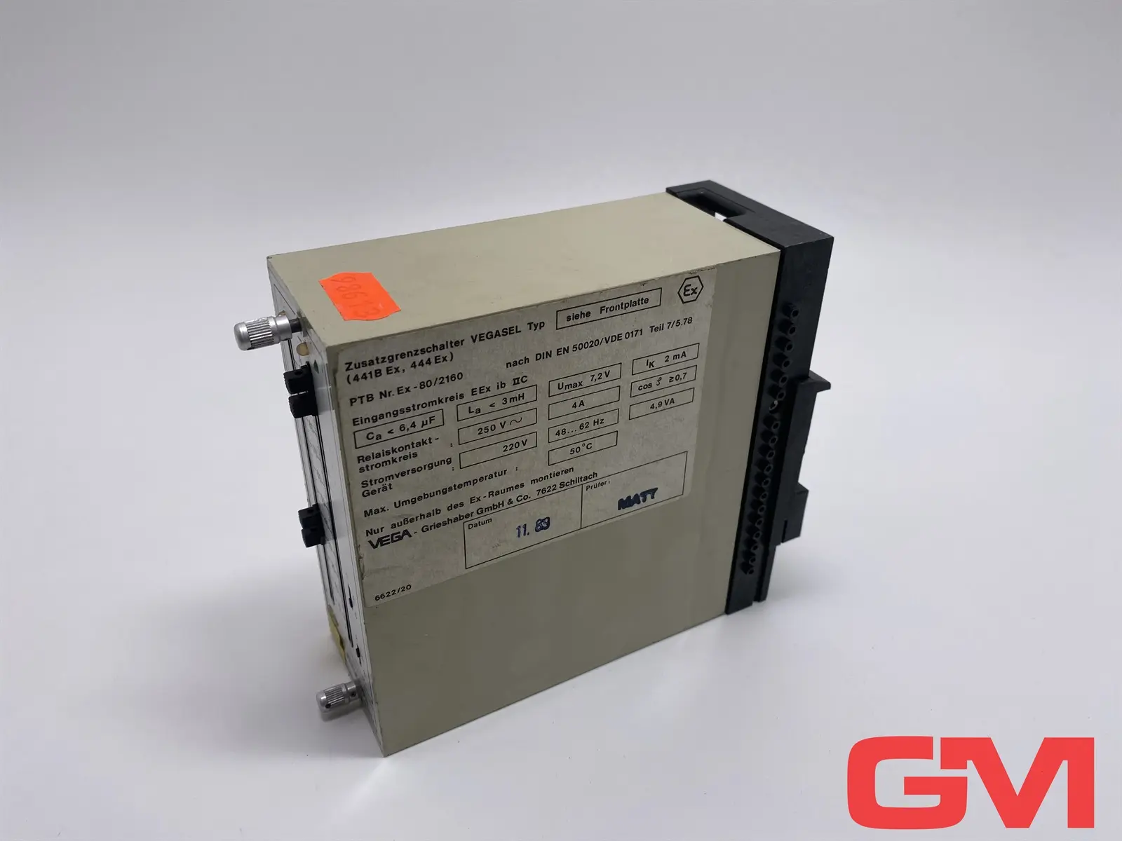Produktfoto 1 von Vega Zusatzgrenzschalter Vegasel 444Ex additional limit switch Niveauschalter