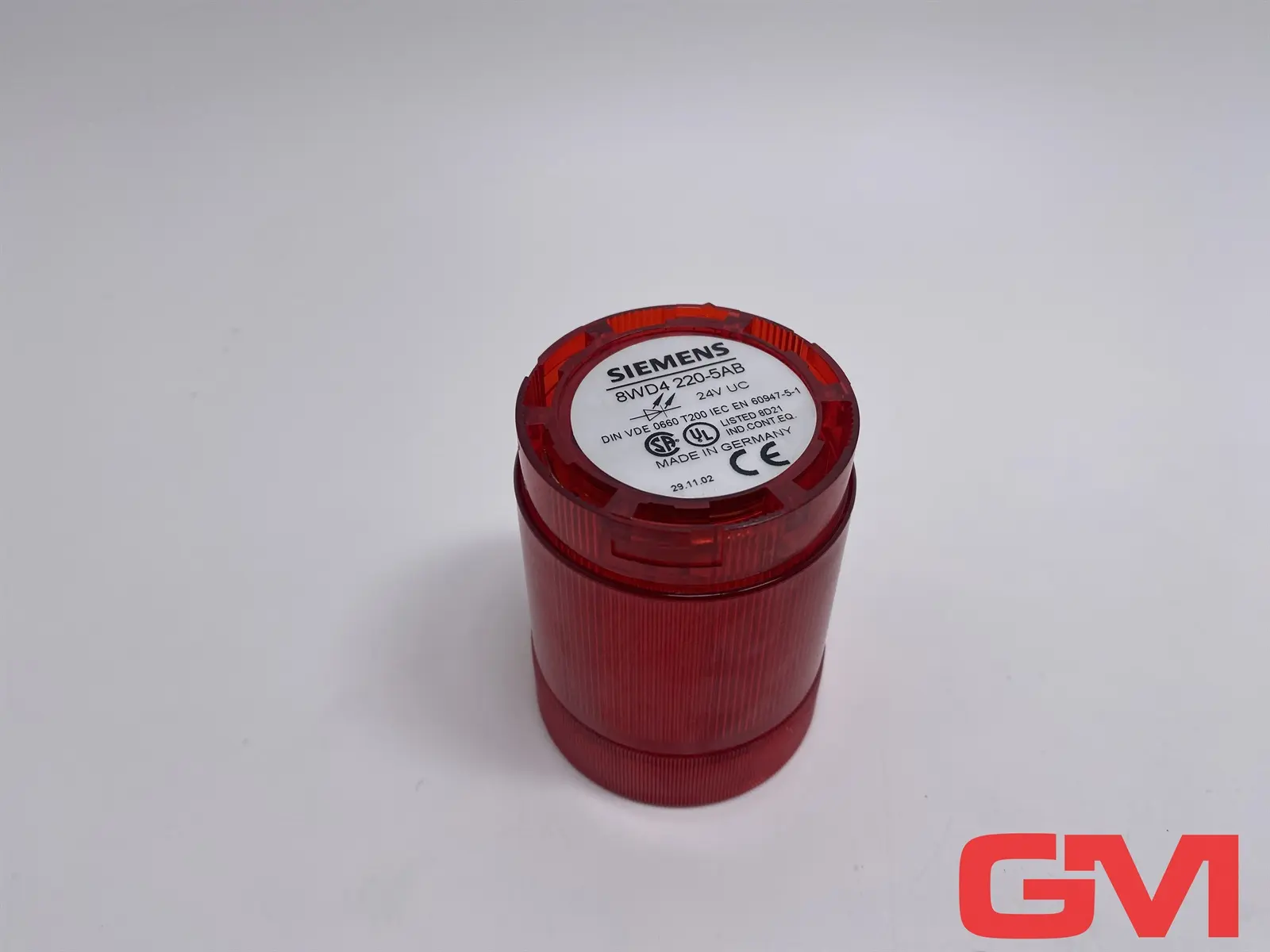 Produktfoto 1 von Siemens Dauerlichtelement 8WD4220-5AB Continuous light element LED rot 24V AC/DC