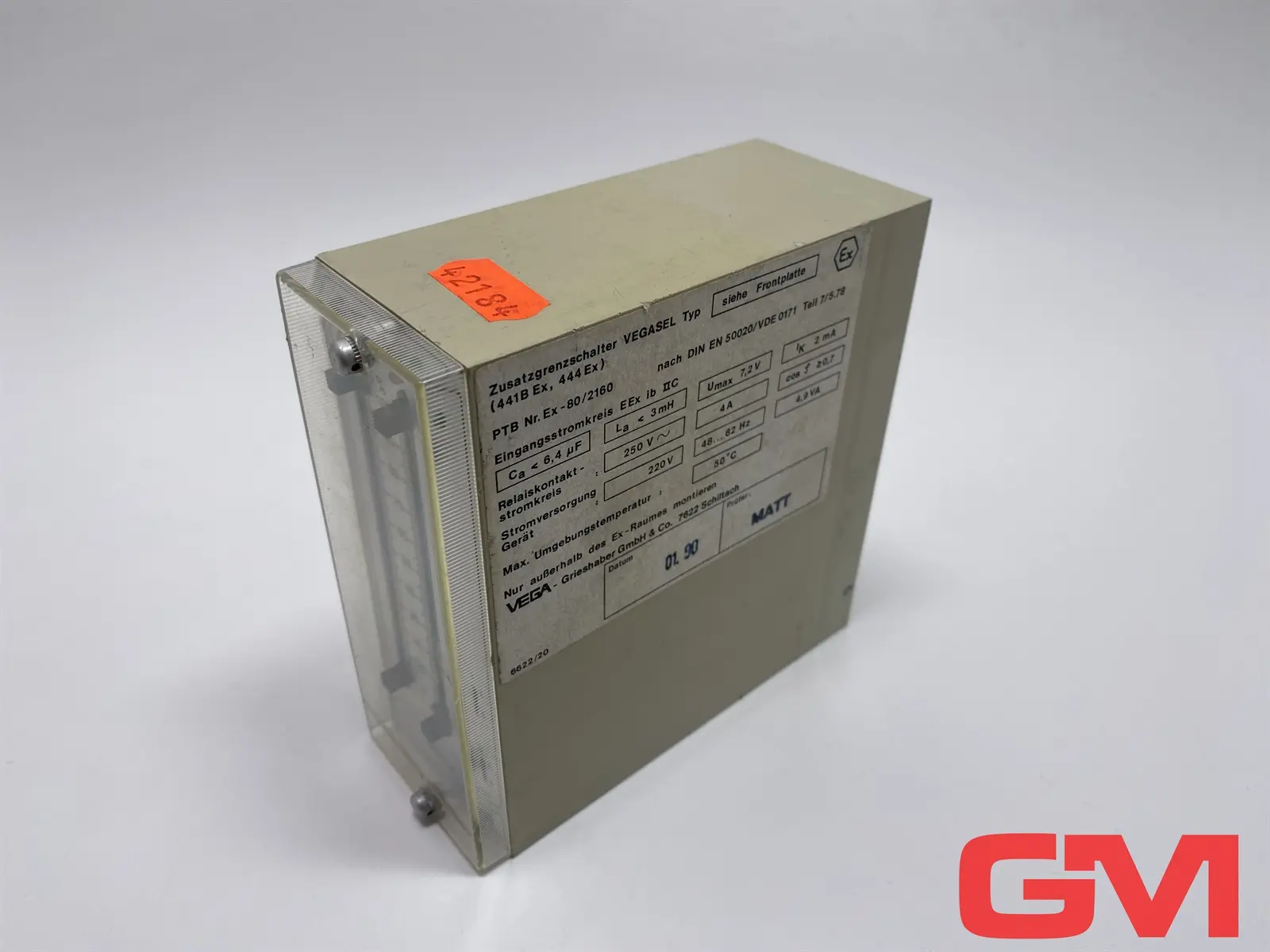 Produktfoto 1 von Vega Zusatzgrenzschalter Vegasel 444Ex additional limit switch leicht beschädigt