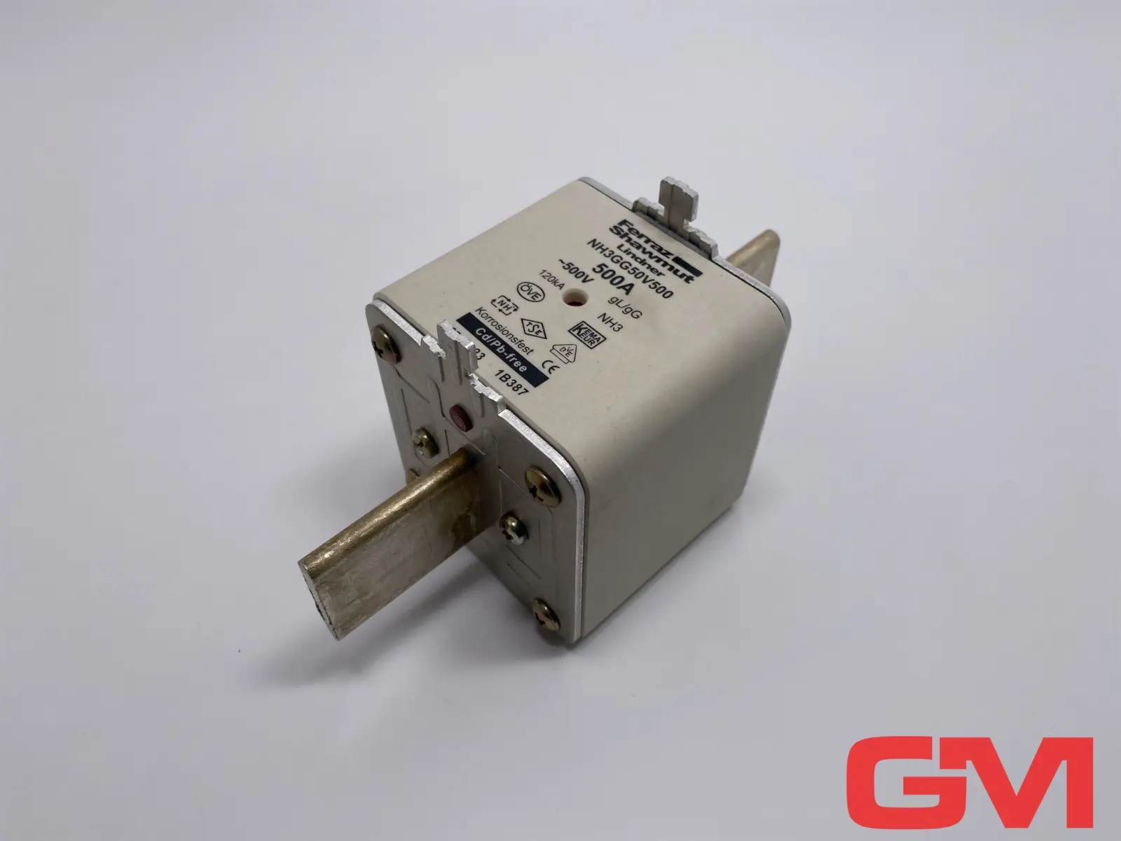 Produktfoto 1 von Ferraz Shawmut Lindner NH-Sicherungseinsatz NH3GG50V500 fuse link 500A M217223