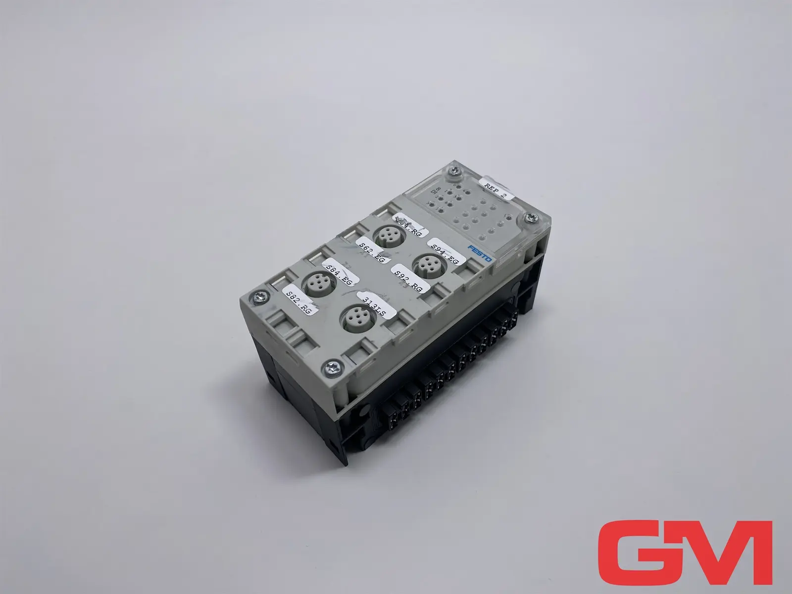 Produktfoto 1 von Festo Anschlussblock CPX-AB-4-M12X2-5POL 195704 terminal + CPX-GE-EV 195742