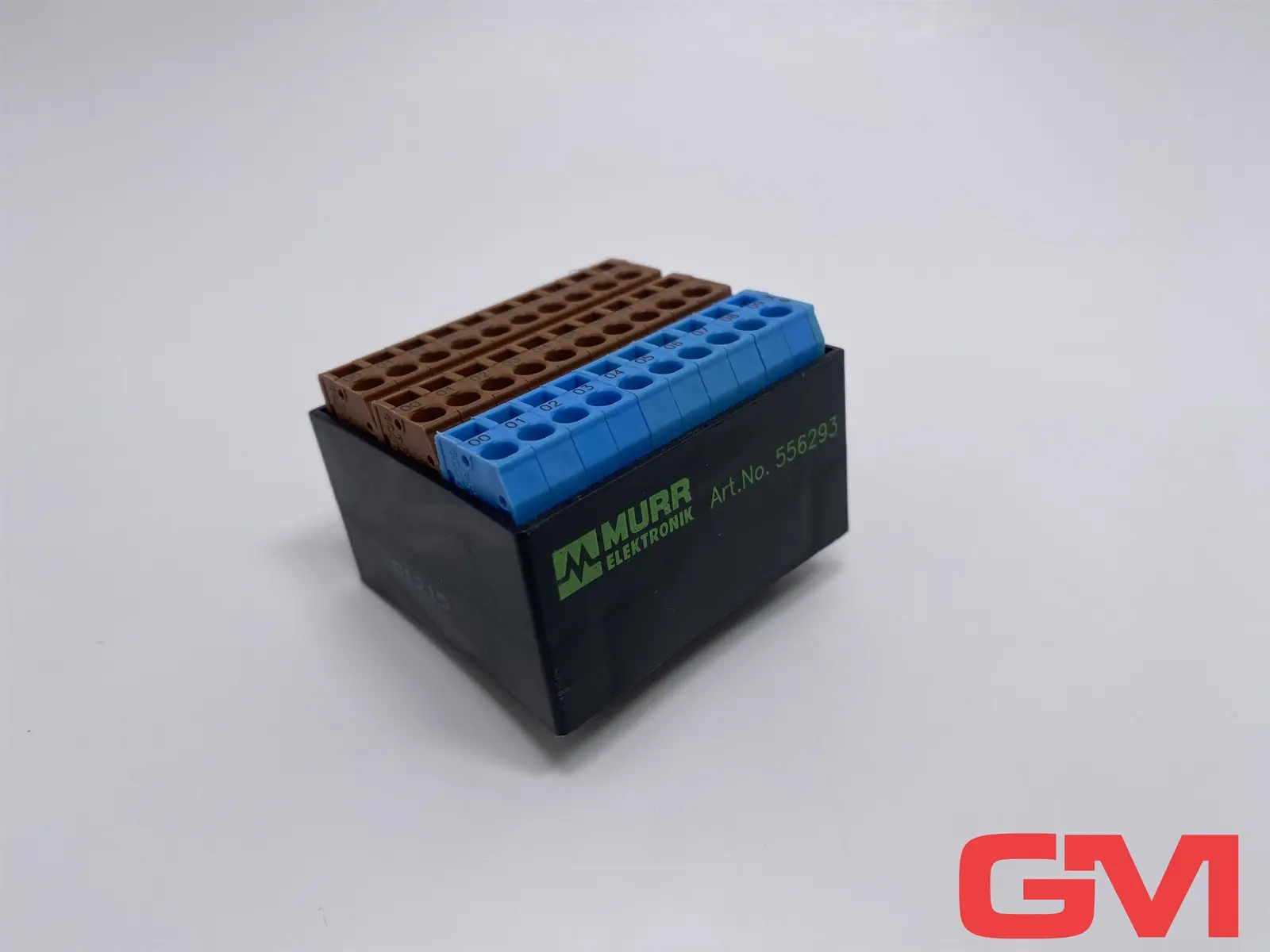 Produktfoto 1 von Murr Elektronik Terminalblock 556293 terminal block 3-Reihe MBM Klemmenblock