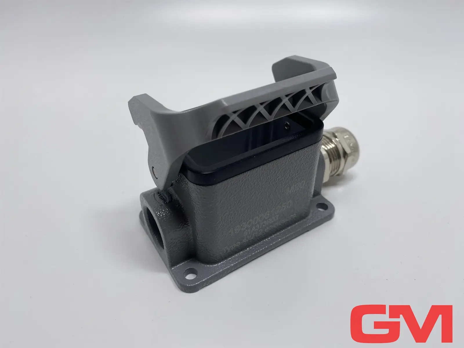 Produktfoto 1 von Harting Sockelgehäuse Han 6B-asg1-LB-M20 19300061250 Surface mounted housing