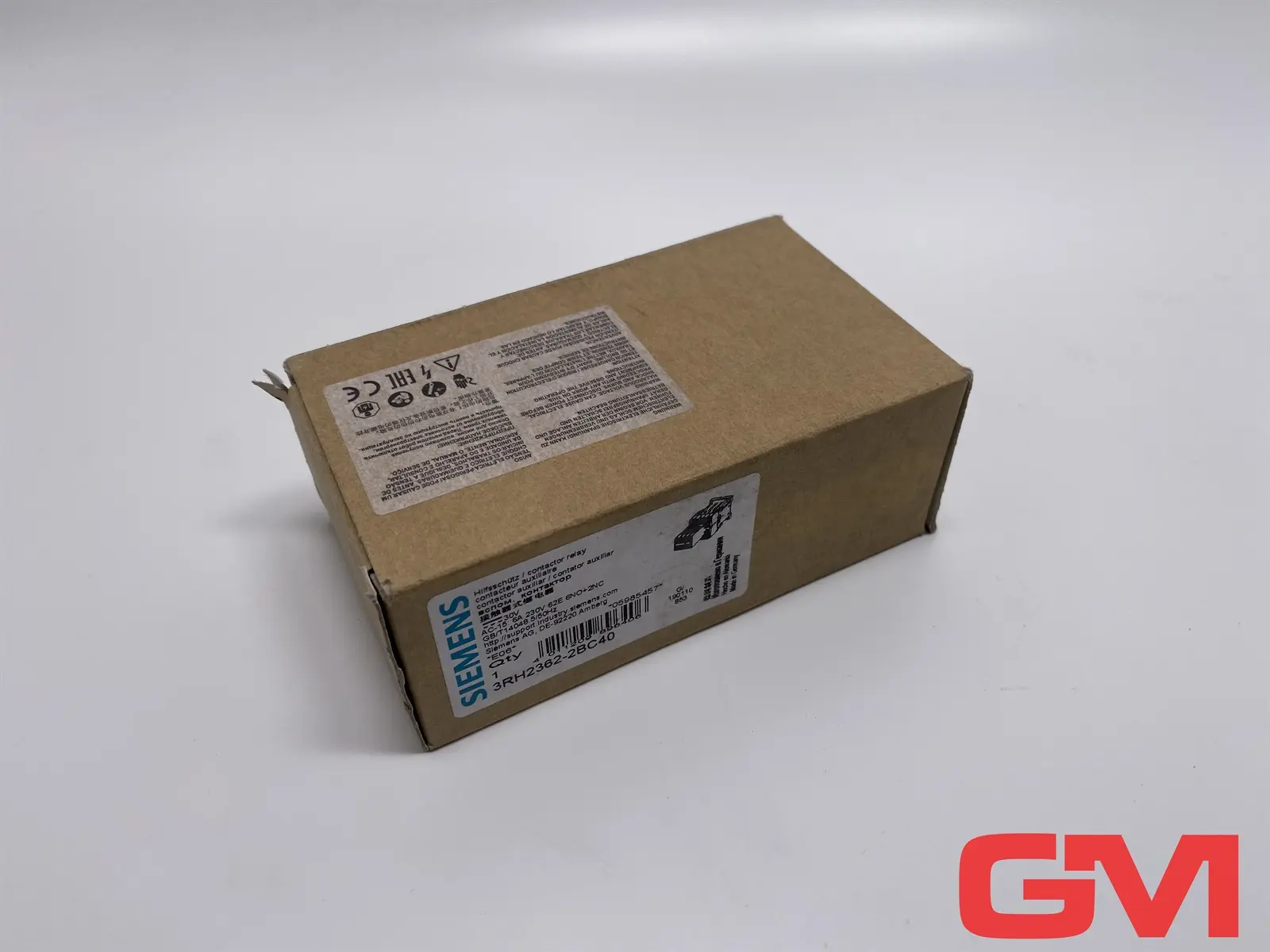 Produktfoto 1 von Siemens Hilfsschütz 3RH2362-2BC40 contactor relay DC 30V 6NO + 2NC Schütz