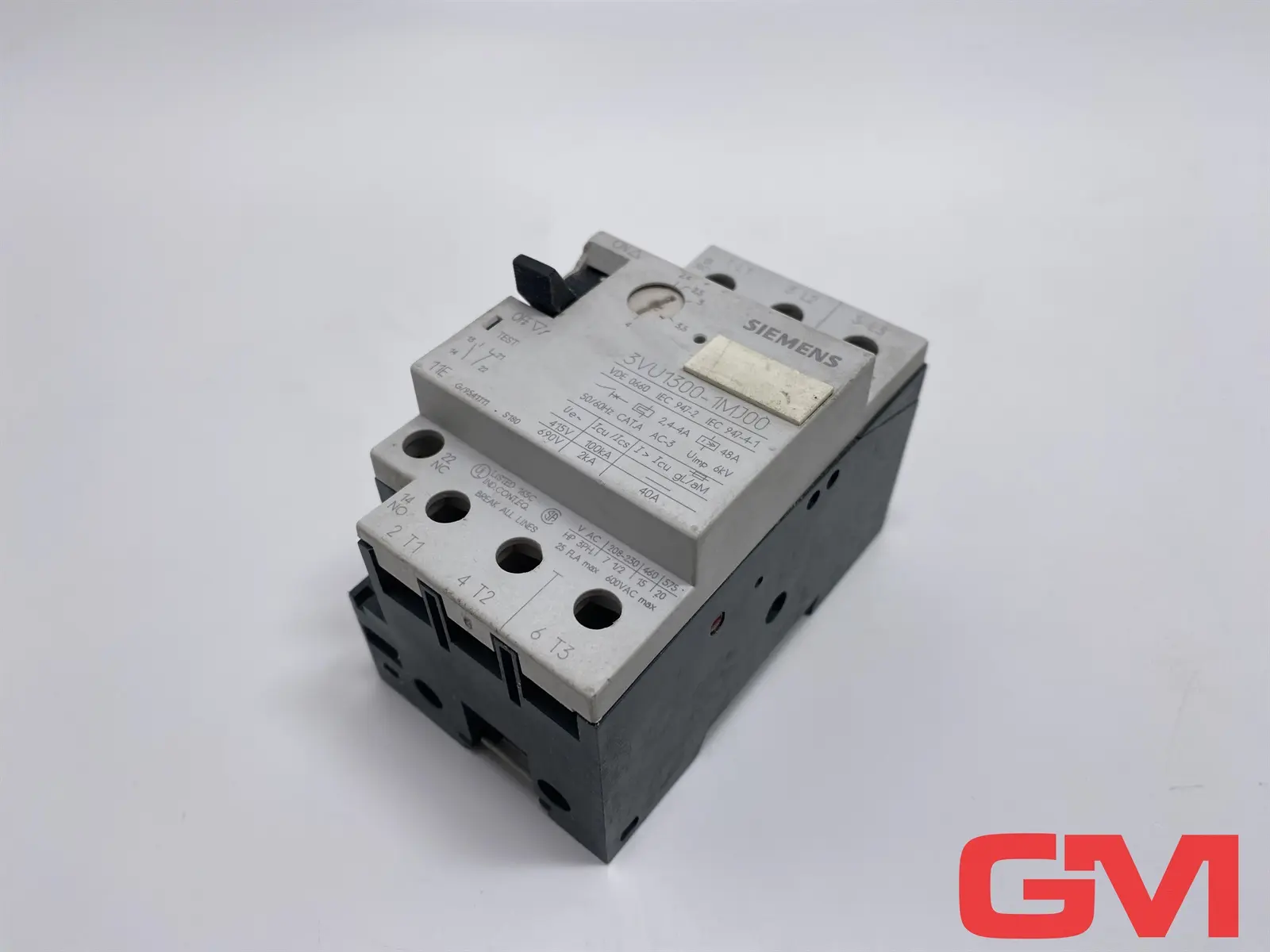 Produktfoto 1 von Siemens Leistungsschalter 3VU1300-1MJ00 Circuit Breaker 2,4-4A leicht beschädigt