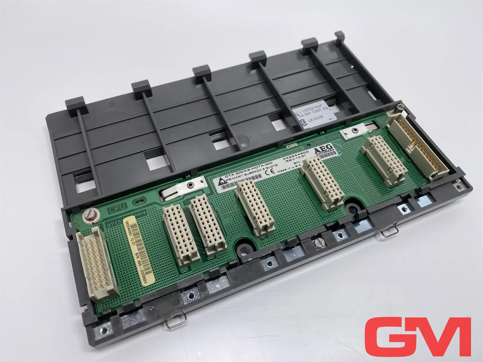 Produktfoto 1 von AEG Baugruppenträger DTA 200/AS-HDTA-200 GEB Primary Subrack 5 Slots Rev: 10.01