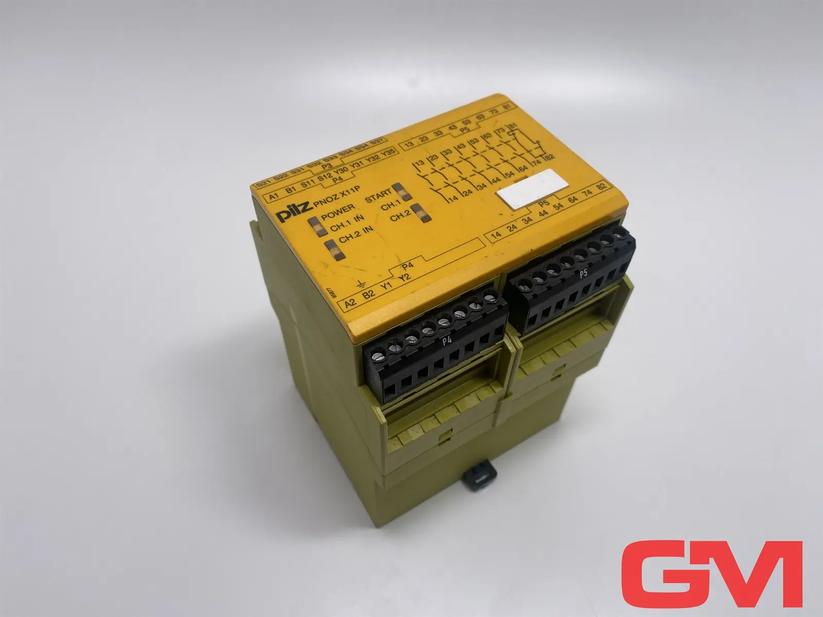 Produktfoto 1 von Pilz Sicherheitsschaltgerät PNOZ X11P 24VAC 24VDC 7n/o 1n/c 2so relay 777080