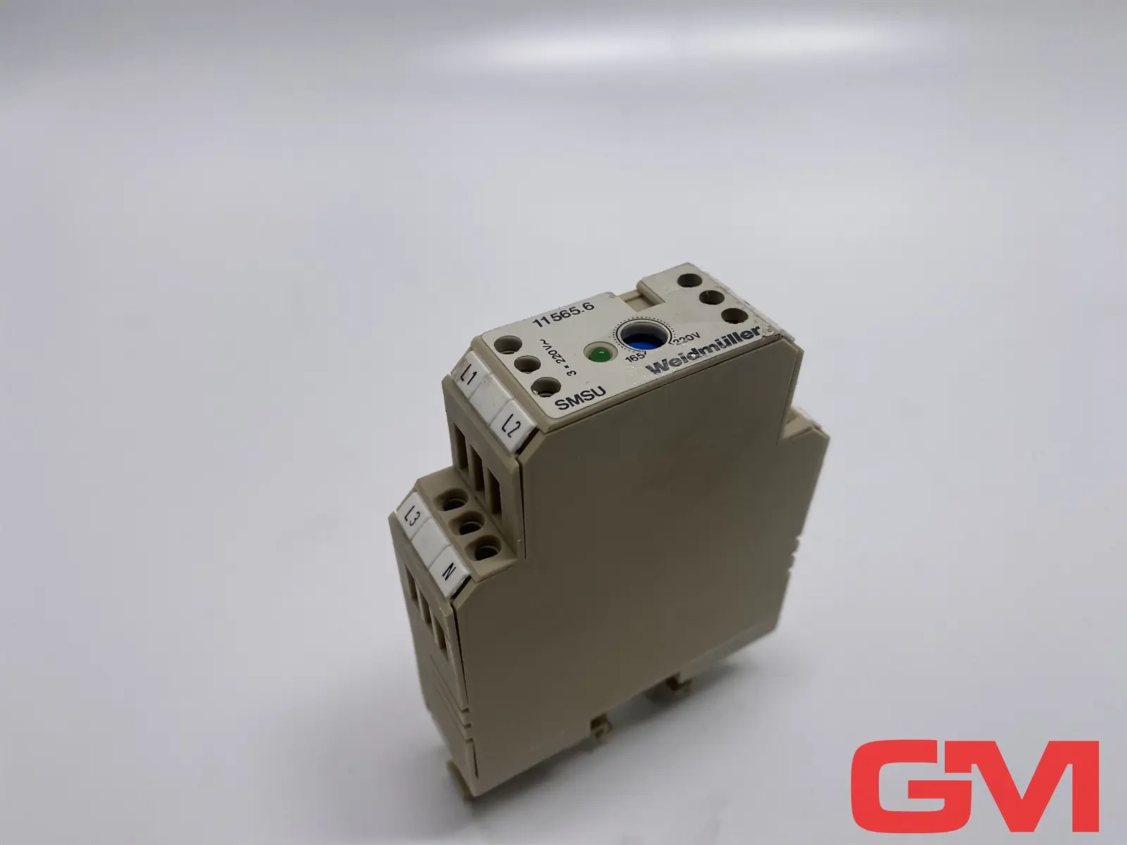 Produktfoto 1 von Weidmüller Spannungsüberwachungsrelais SMSU 3x220 R relay 11565.6 1156560000 2NO