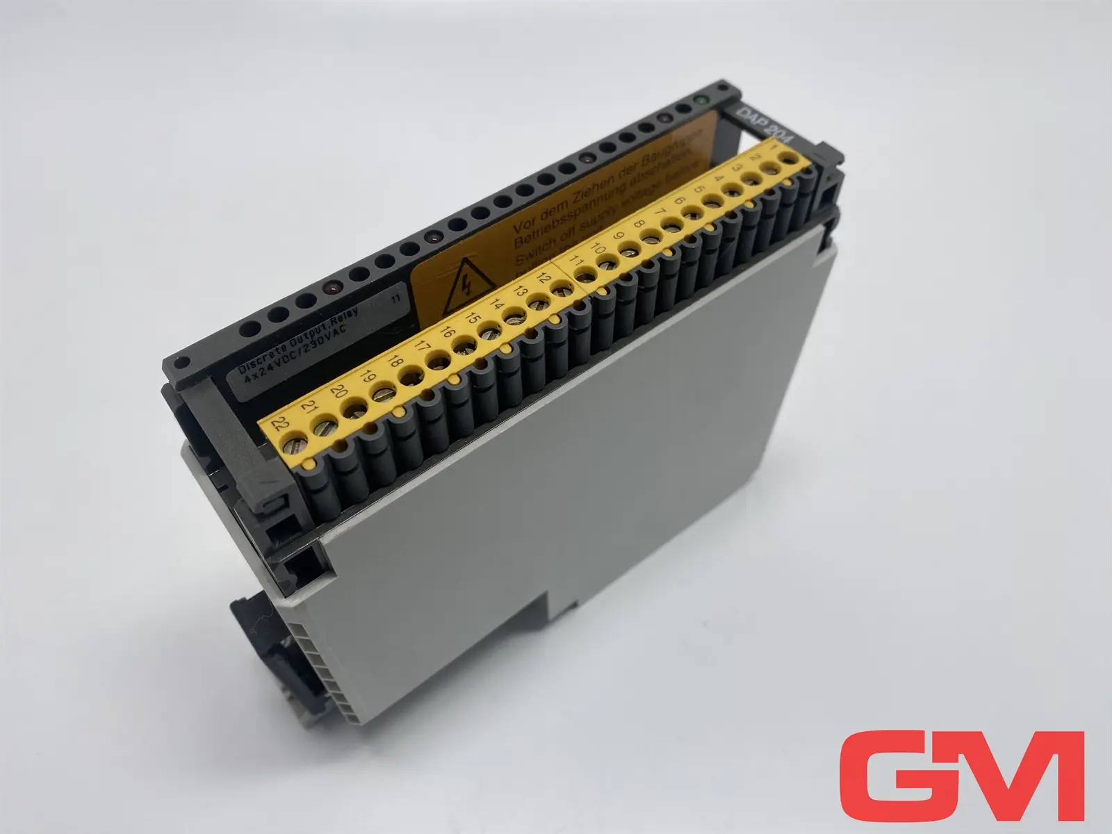 Produktfoto 1 von AEG Ausgangsrelais DAP 204 / AS-BDAP-204 discrete output relay 042244676