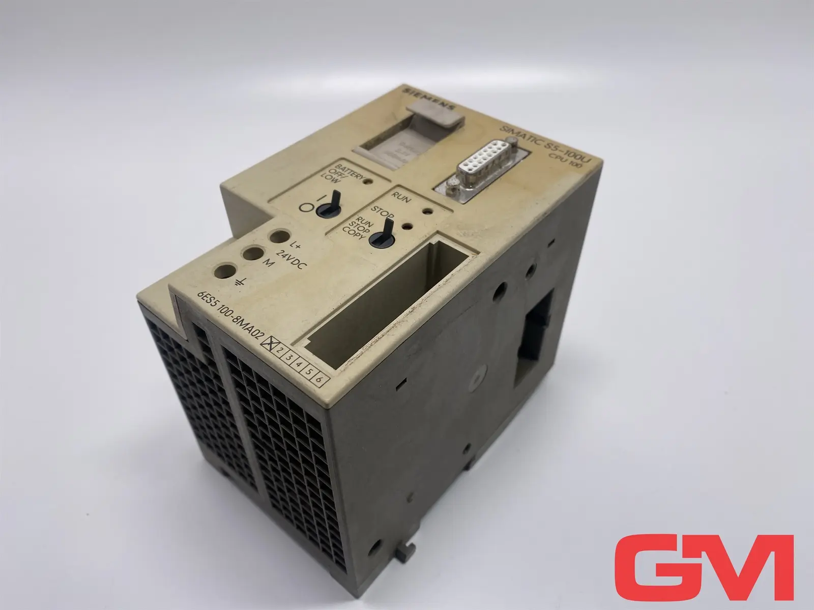 Produktfoto 1 von Siemens Zentralbaugruppe 6ES5100-8MA02 CPU 100 E-Stand 01 Klammer fehlt