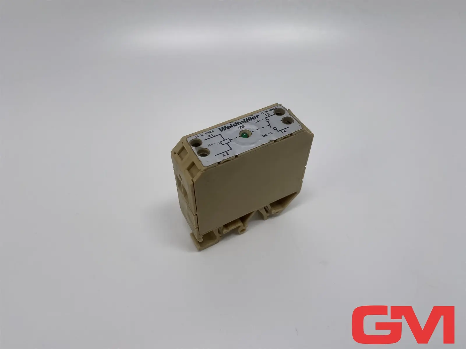 Produktfoto 1 von Weidmüller Relaiskoppler EGR coupling relay TS32 5362.6 TS35 5363.6 24VDC 240VAC