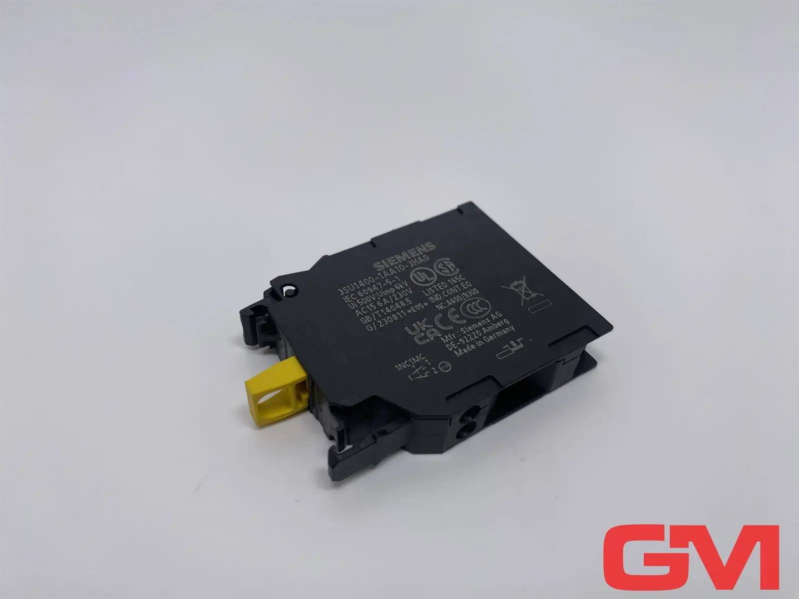 Produktfoto 1 von Siemens Kontaktmodul mit 1 Schaltglied 3SU1400-1AA10-3HA0 contact module 1NC