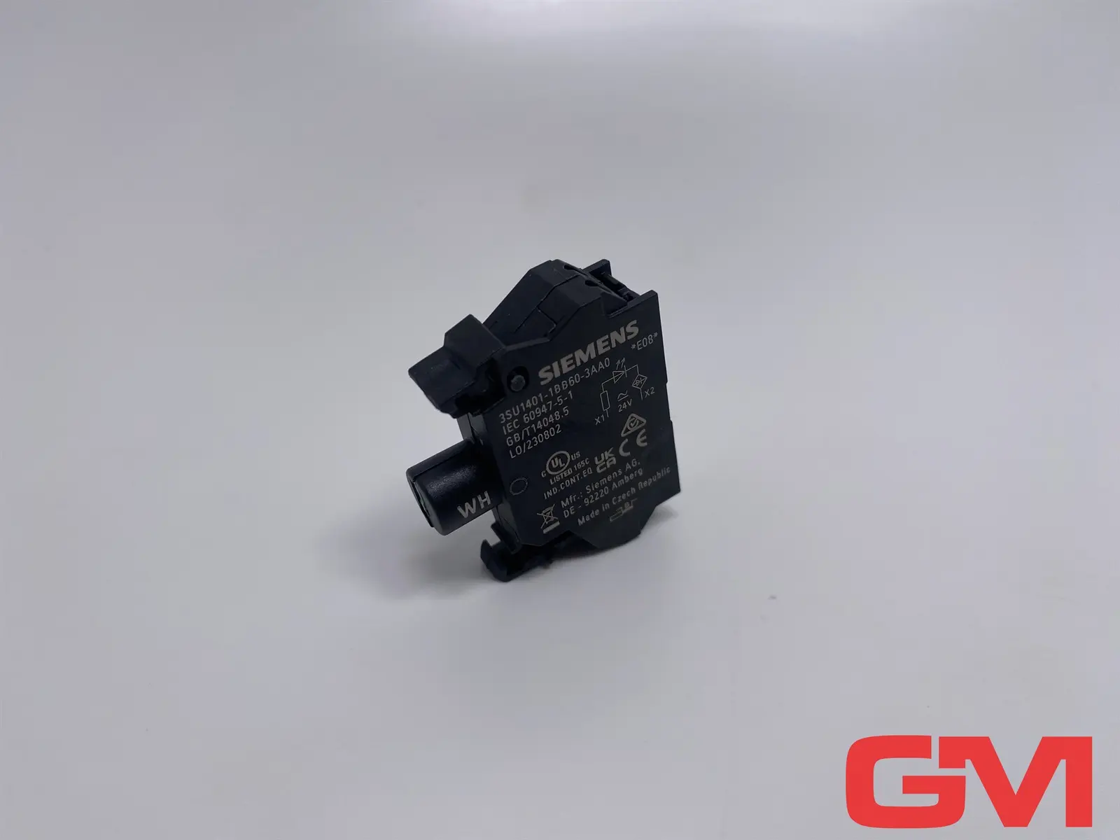 Produktfoto 1 von Siemens LED-Modul 3SU1401-1BB50-3AA0 LED module AC/DC 24V Federzuganschluss blau
