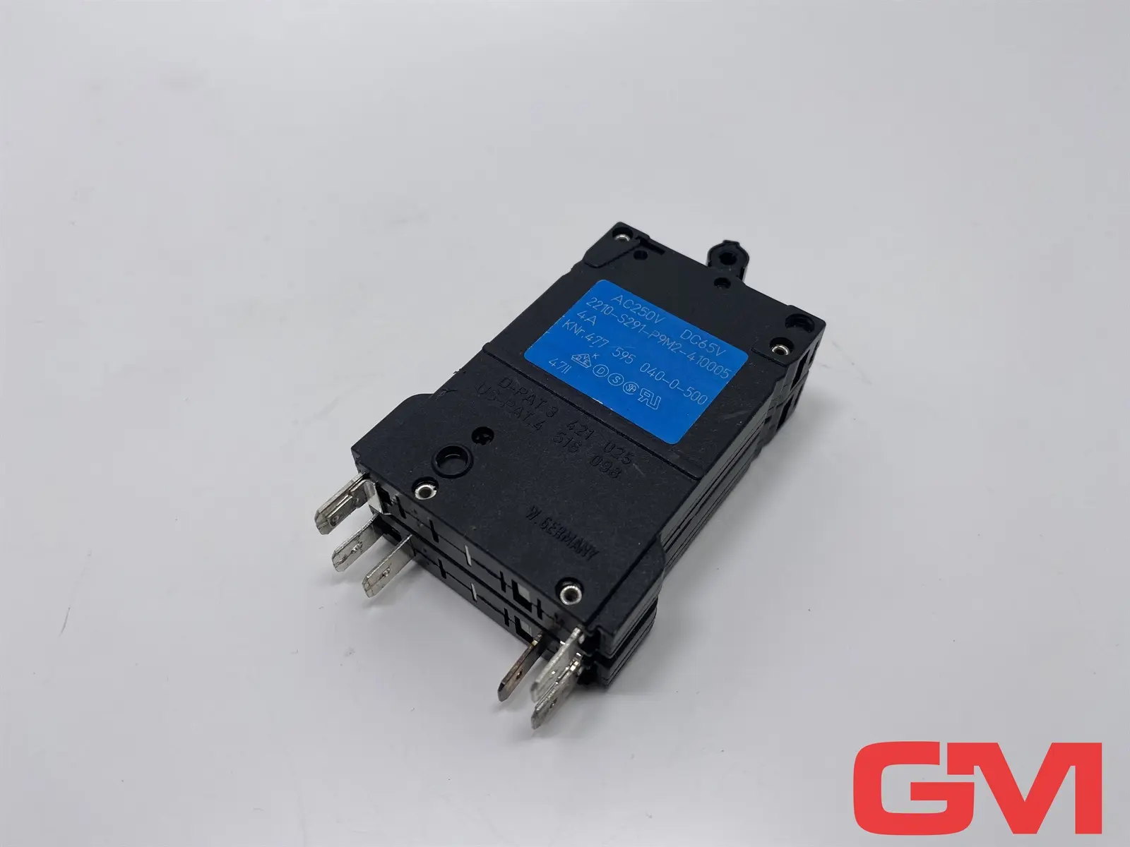 Produktfoto 1 von E-T-A Schutzschalter 2210-S291-P9M2-410005-4A circuit breaker AC250V DC65V