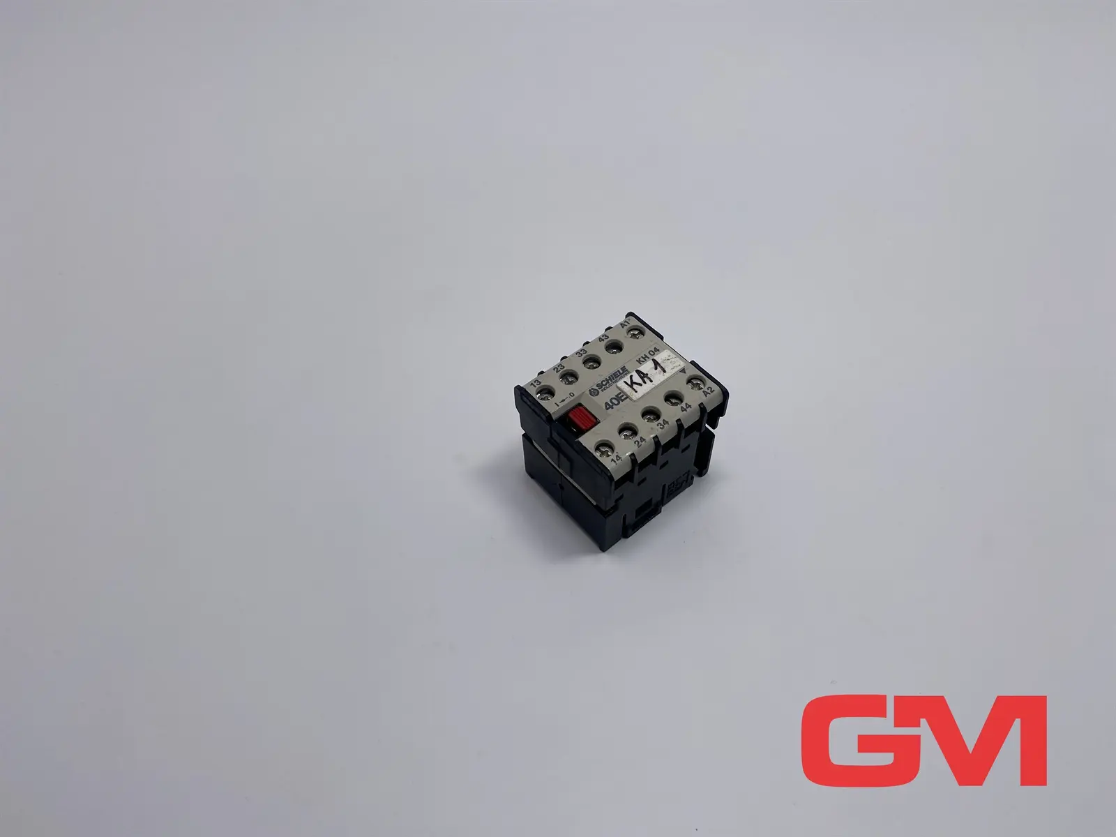 Produktfoto 1 von Schiele Hilfsschütz KH04 auxiliary contactor relay 24VDC 1.255 651.00 40E 4NO