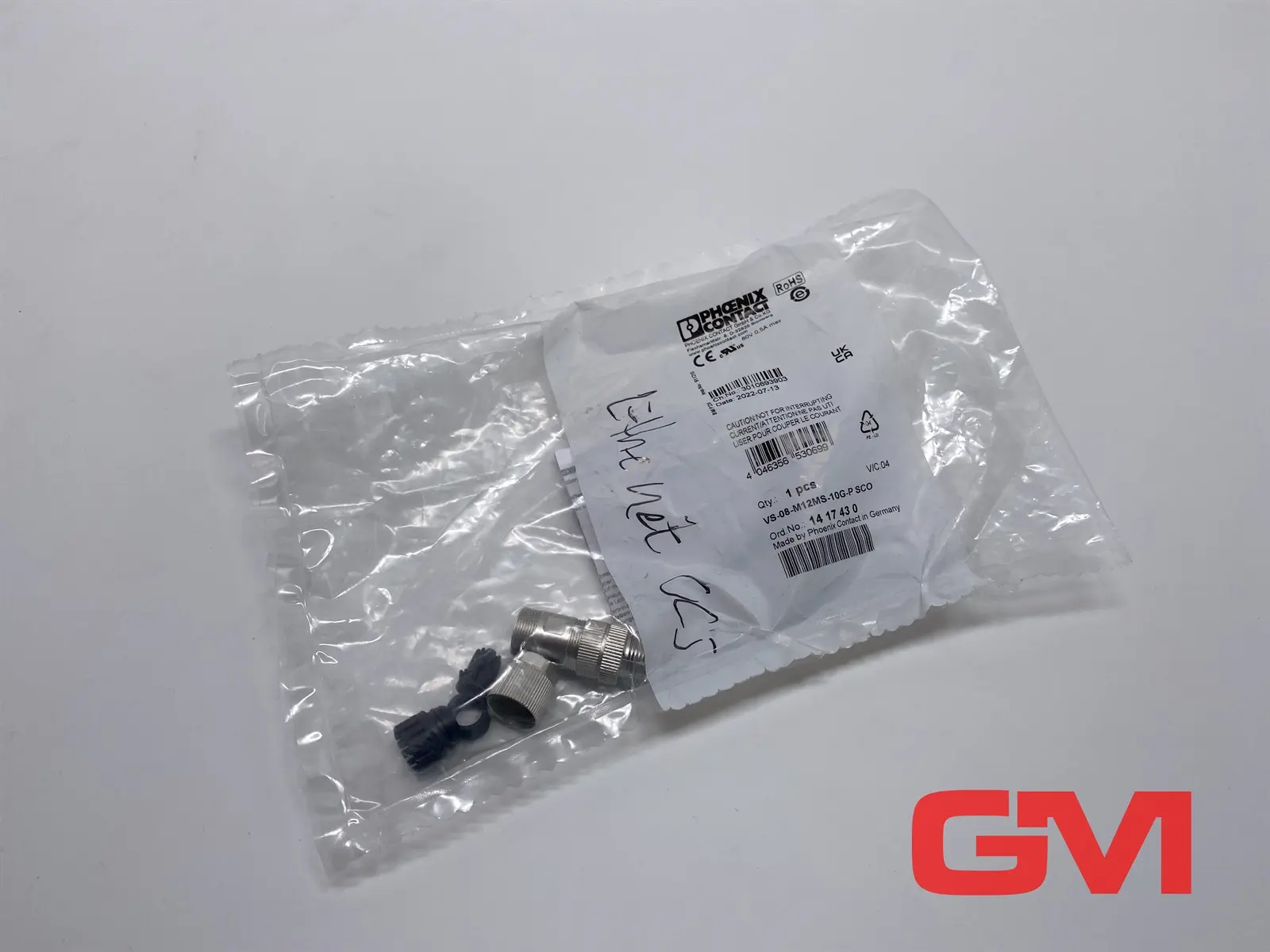 Produktfoto 1 von Phoenix Contact Datensteckverbinder VS-08-M12MS-10G-P SCO Data connector 1417430