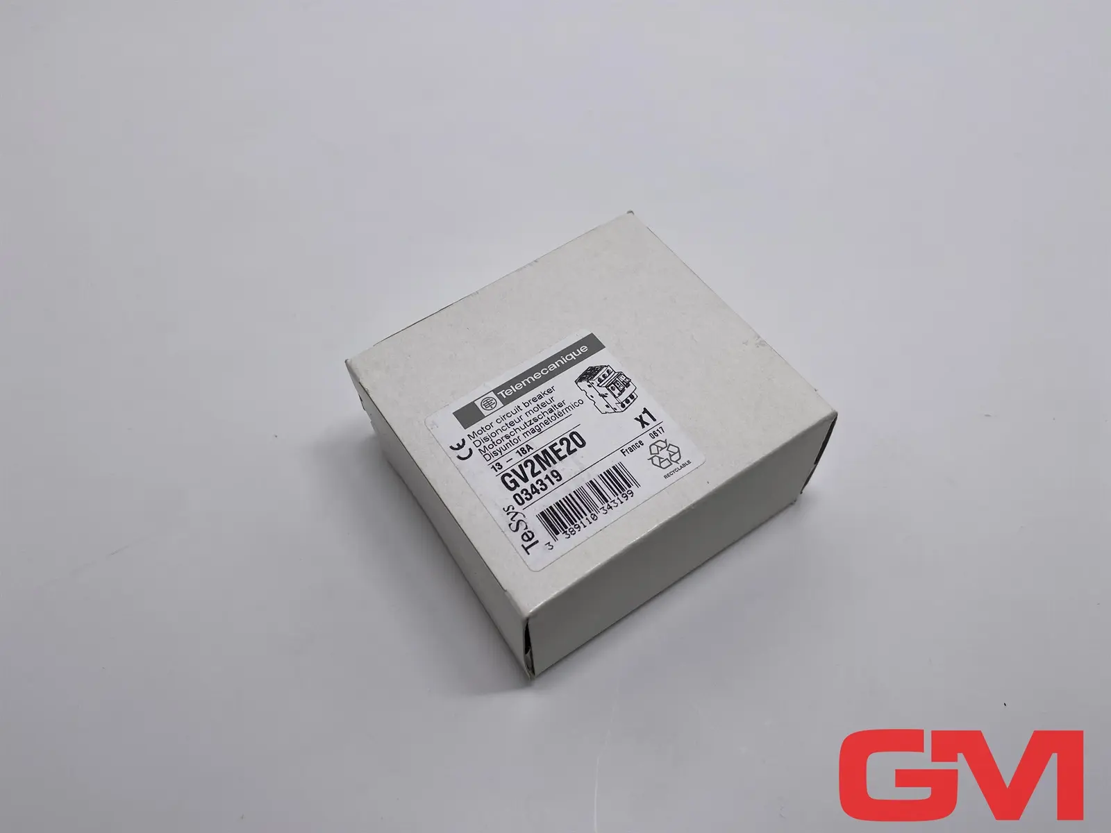 Produktfoto 1 von Telemecanique Motorschutzschalter GV2ME20 motor circuit breaker 13-18A 034319