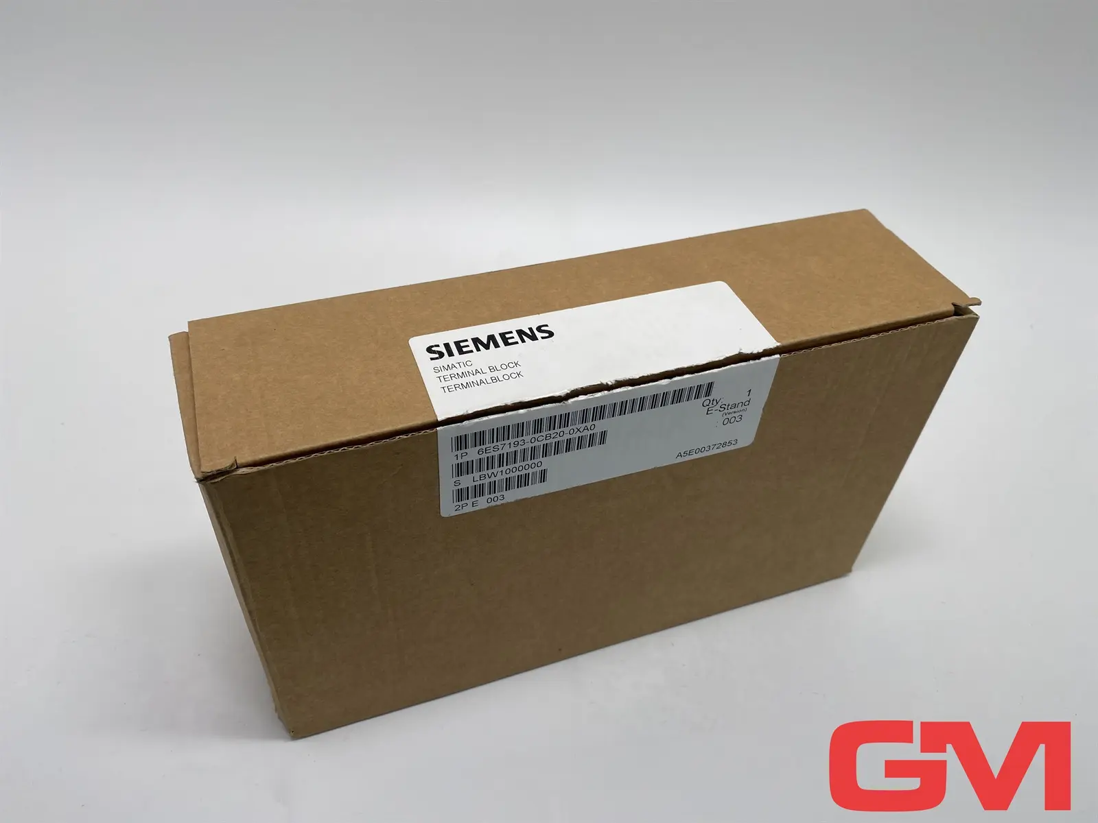 Produktfoto 1 von Siemens Terminalblock 6ES7193-0CB20-0XA0 TB2-4/DC terminal block E-Stand 03