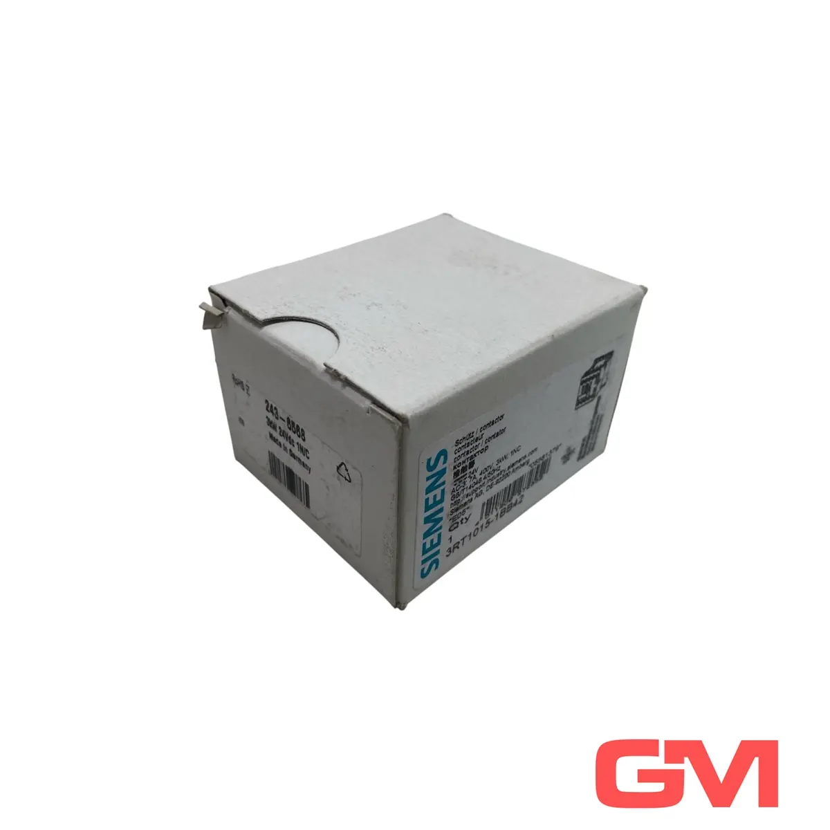 Produktfoto 1 von Siemens Leistungsschütz 3RT1015-1BB42 power contactor DC 24V 3-polig 1NC