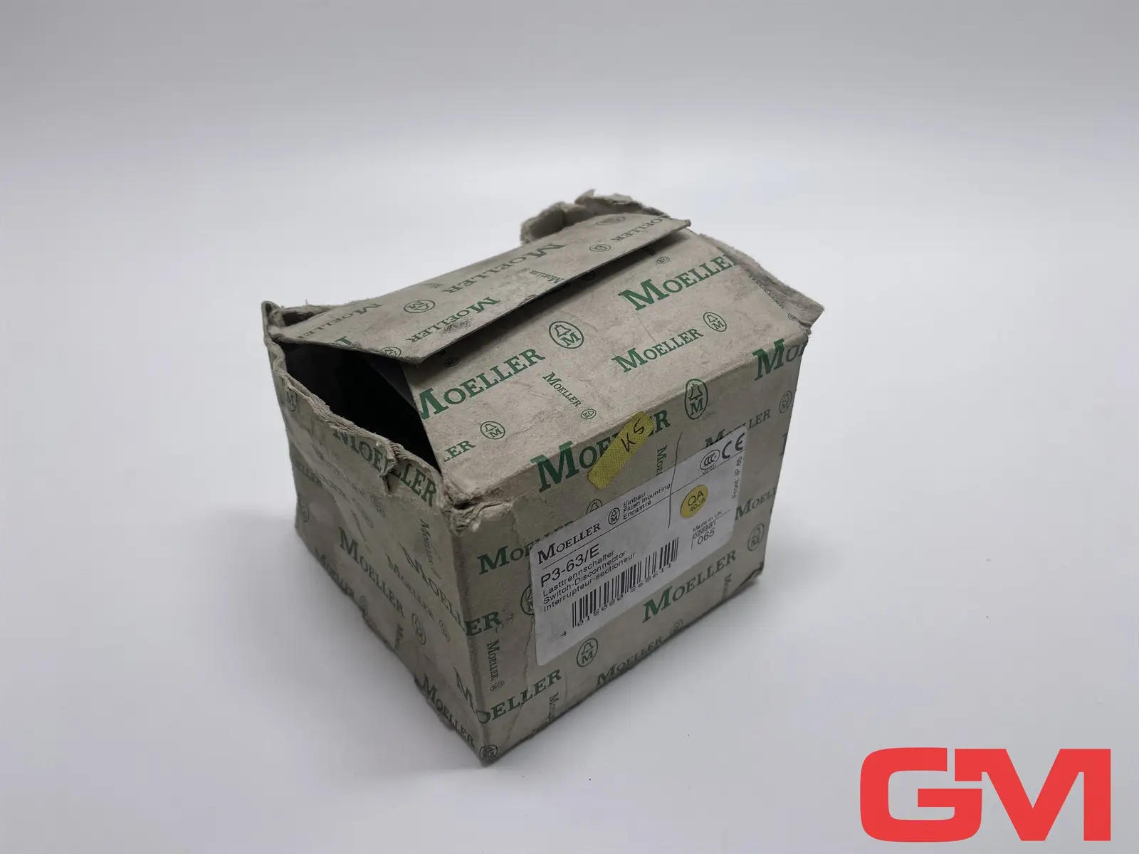 Produktfoto 1 von Moeller Lasttrennschalter P3-63/E switch-disconnector 026861 EIN-AUS-Schalter