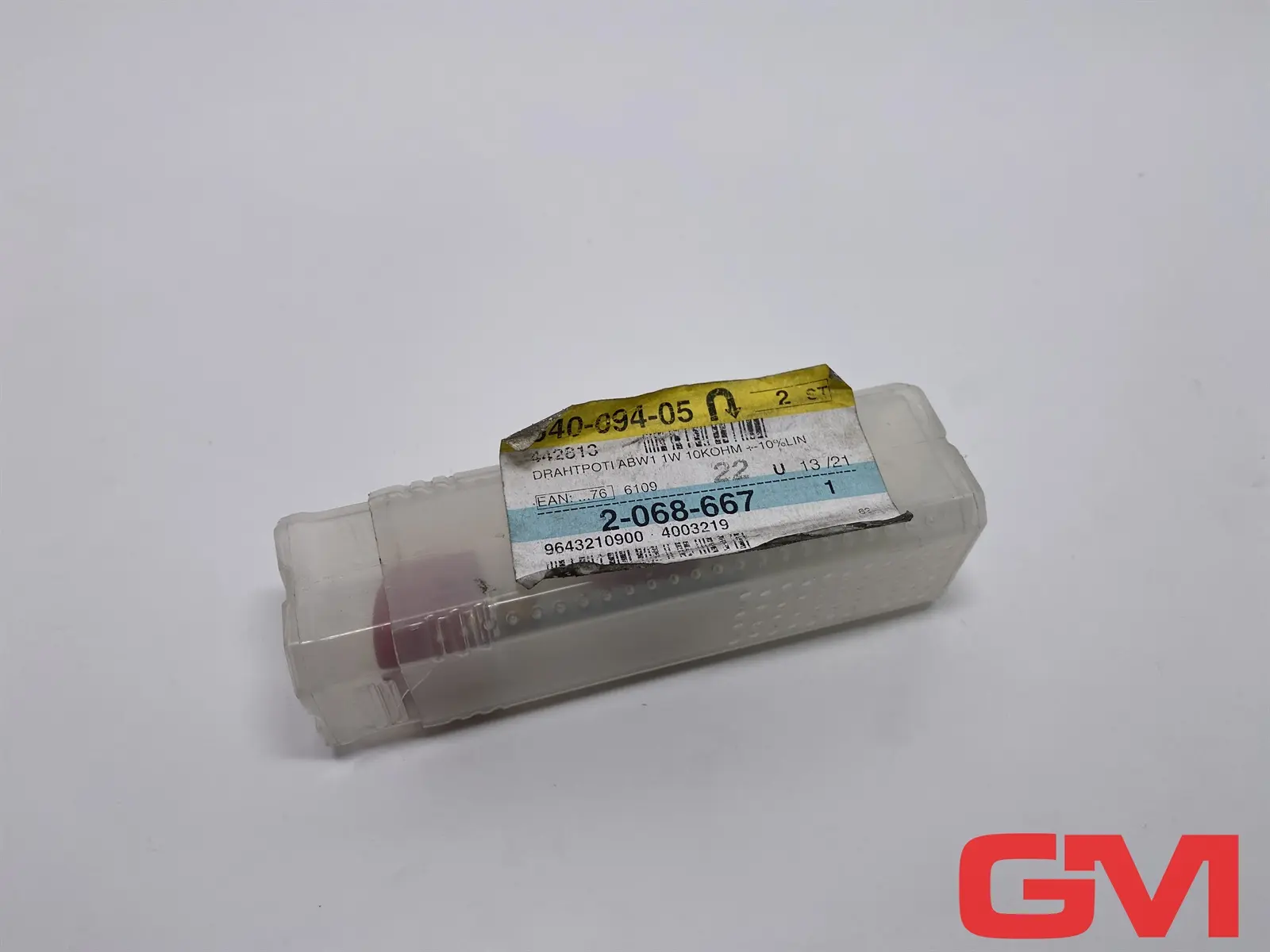 VE 2x AB Elektronik Potentiometer ABW1 potentiometer 1W 10 kΩ 3109607989 442813