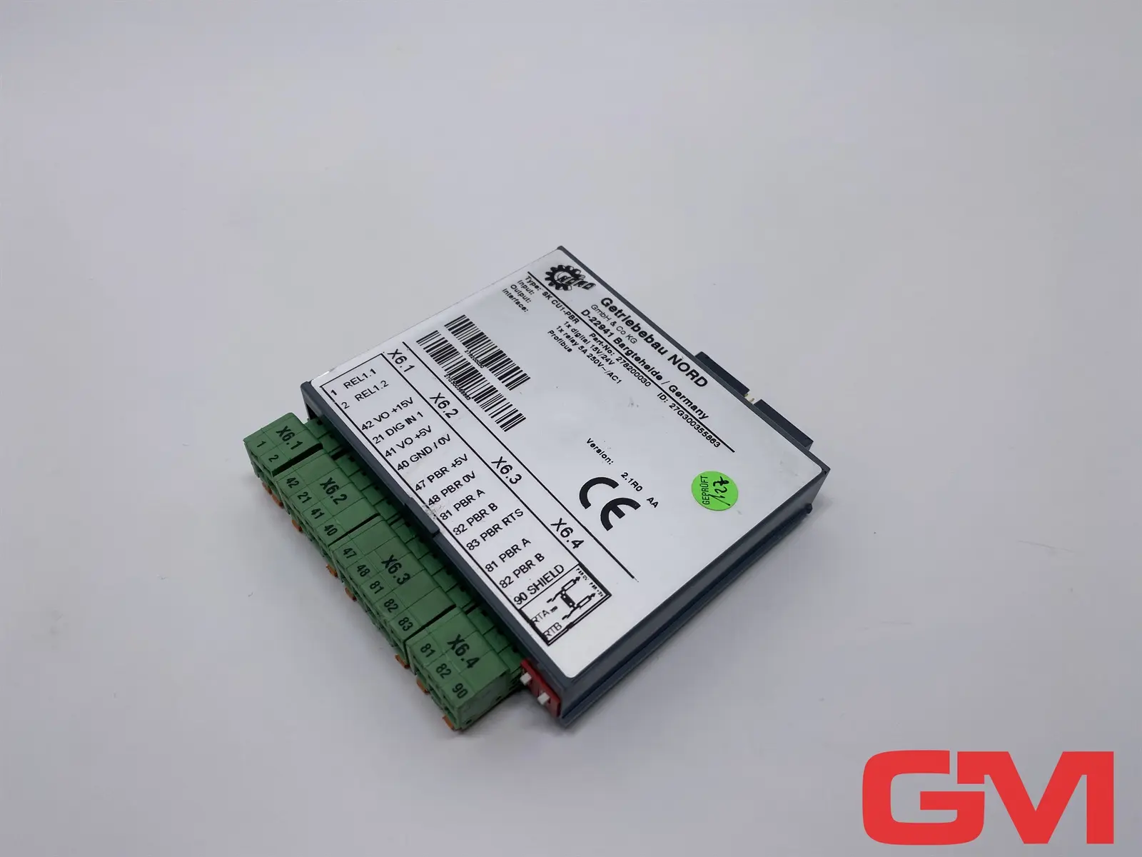 Produktfoto 1 von Getriebebau NORD Profibus Modul SK CU1-PBR Profibus module 278200030 Ver. 2.1R0