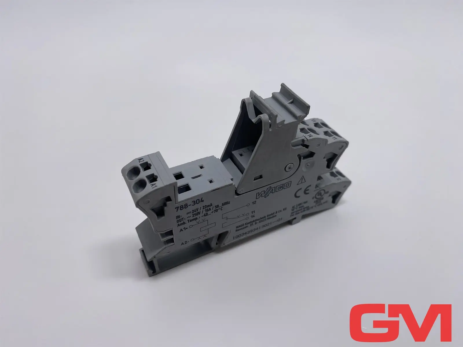 Produktfoto 1 von Wago Relaissockel 788-304 relay socket DC 24V Relaisfassung Relaismodul grau