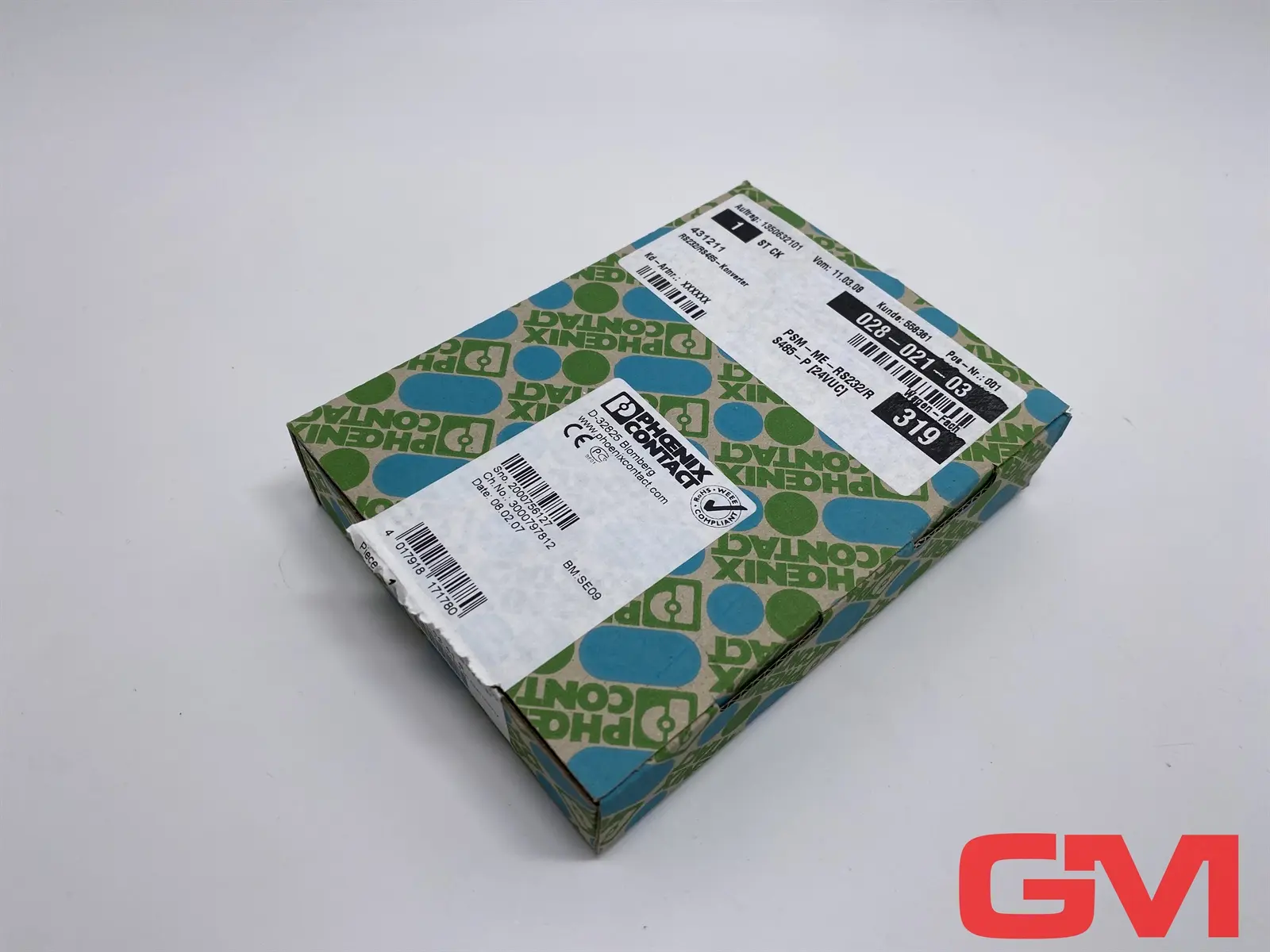 Produktfoto 1 von Phoenix Contact Schnittstellenumsetzer PSM-ME-RS232/RS485-P converter 2744416