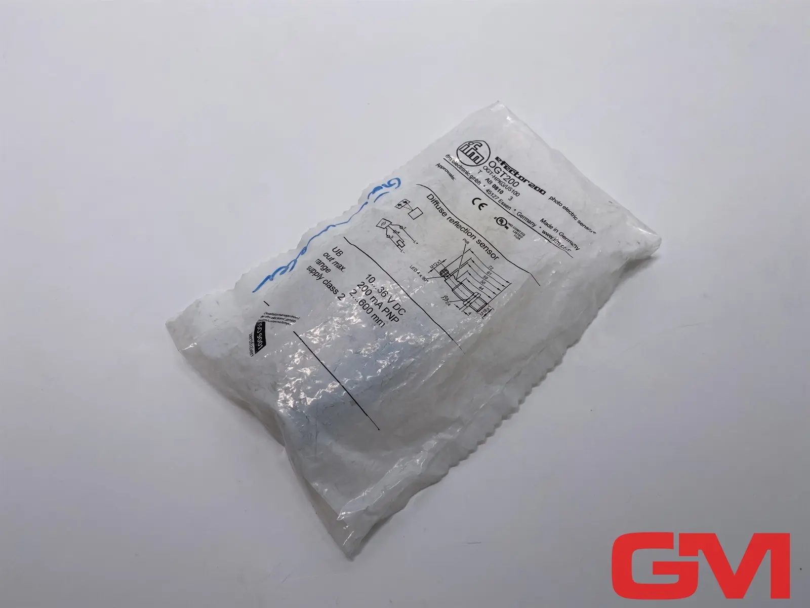 Produktfoto 1 von ifm Reflexlichttaster OGT200 OGT-HPKG/US100 Diffuse reflection sensor