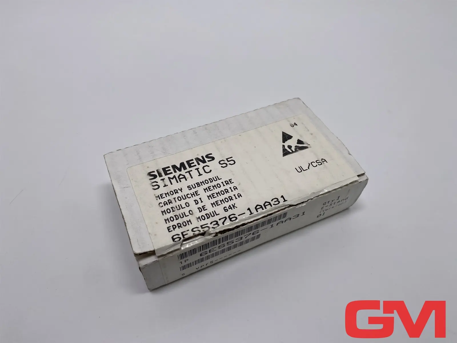 Produktfoto 1 von Siemens Speichermodul 6ES5376-1AA31 memory module 376 E-Stand 01 Simatic S5