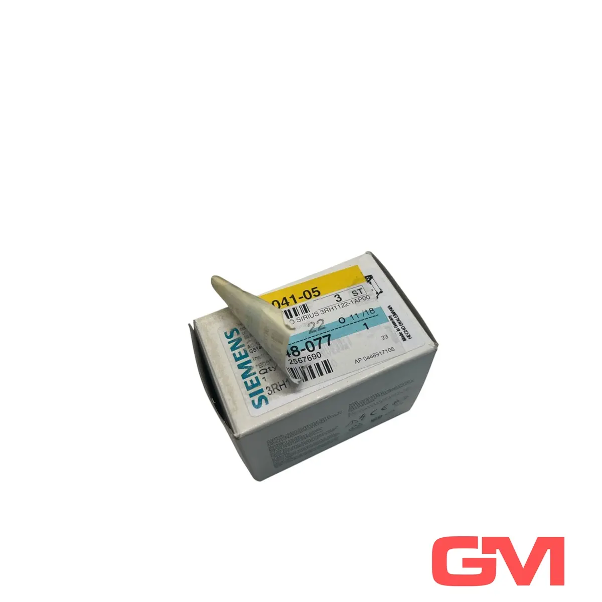 Produktfoto 1 von Siemens Hilfsschütz 3RH1122-1AP00 auxiliary contactor 230V 50/60Hz 2NO + 2NC