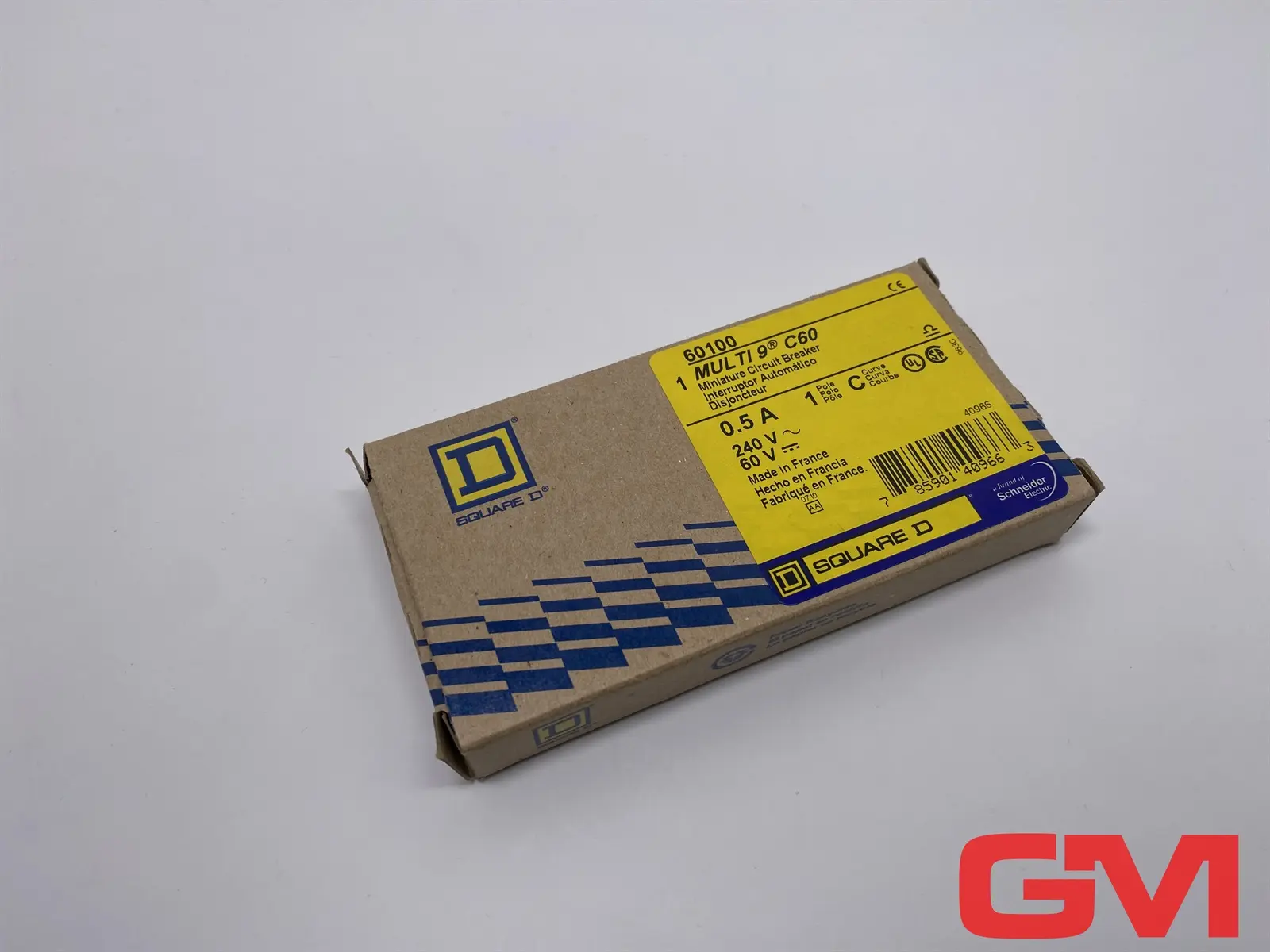 Produktfoto 1 von Merlin Gerin Leitungsschutzschalter 60100 Multi9 C60 circuit breaker C0.5A